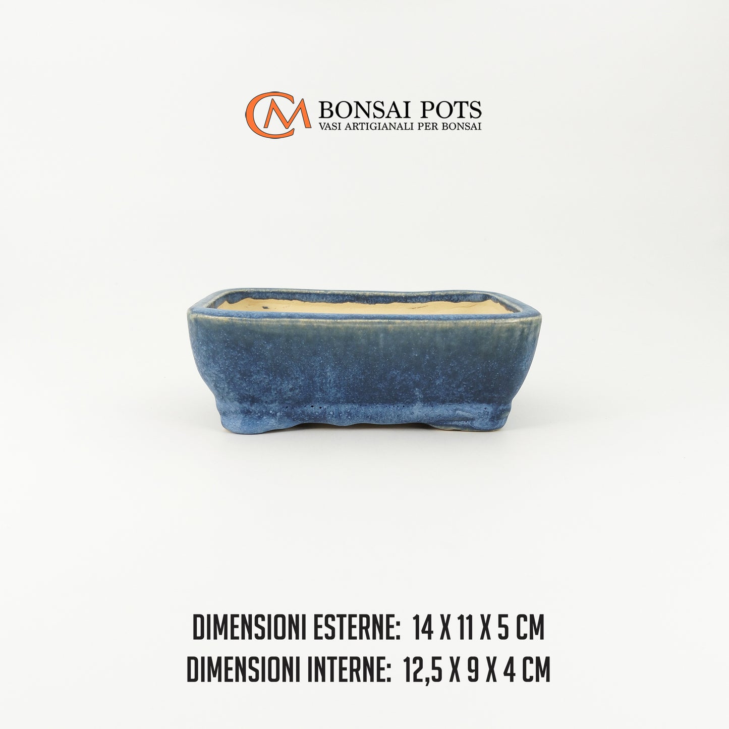 Vaso bonsai rettangolare 14 CM