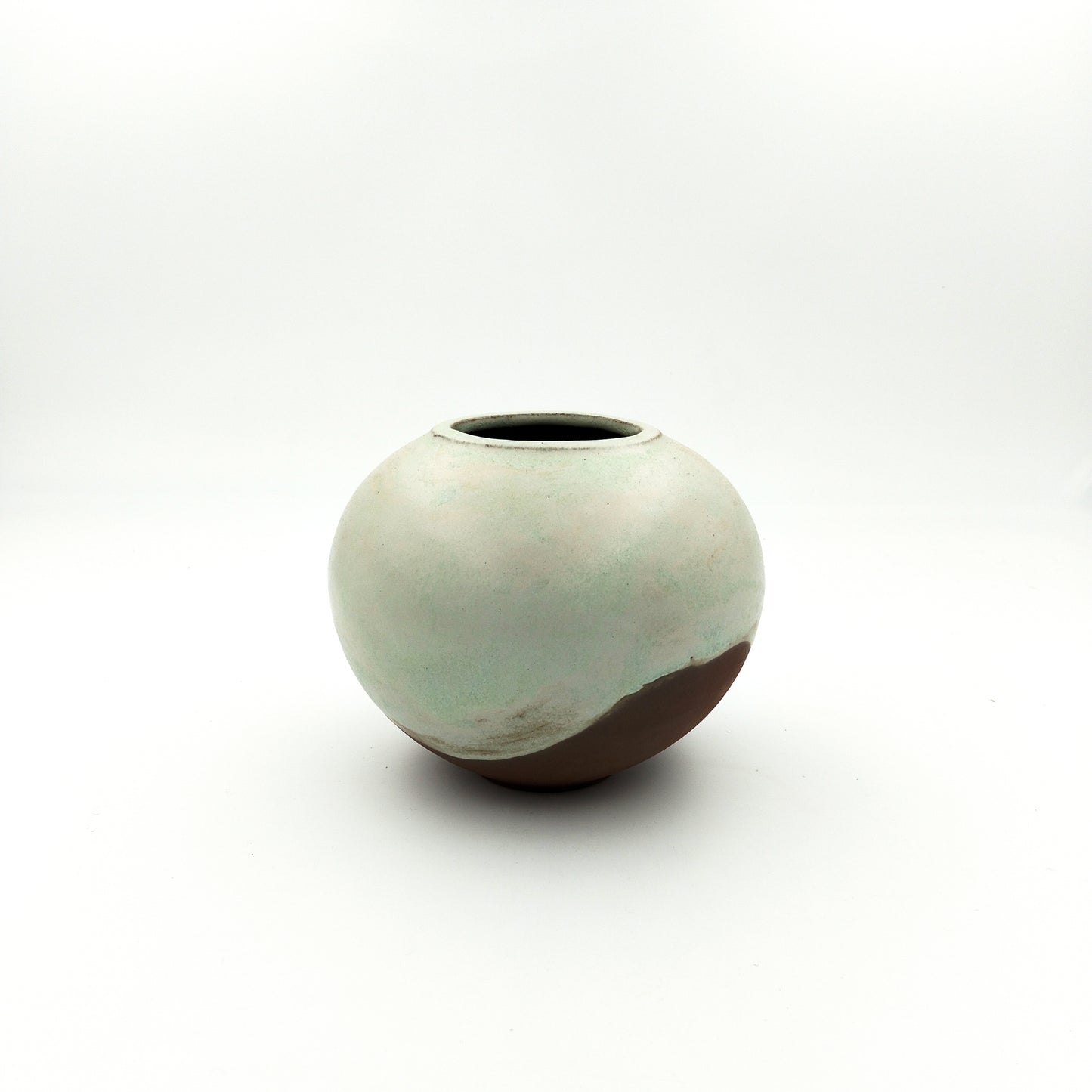 VASO DESIGN MODERNO DA ARREDO IN CERAMICA ARTISTICA H 13 CM