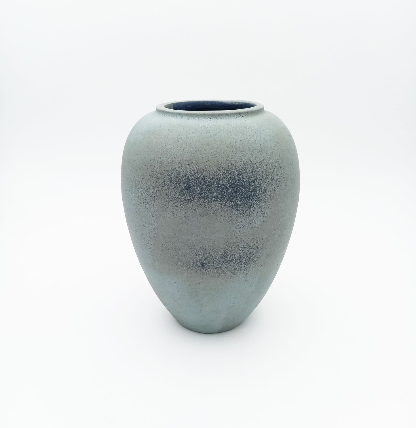 VASO DESIGN MODERNO DA ARREDO IN CERAMICA ARTISTICA H 23 CM