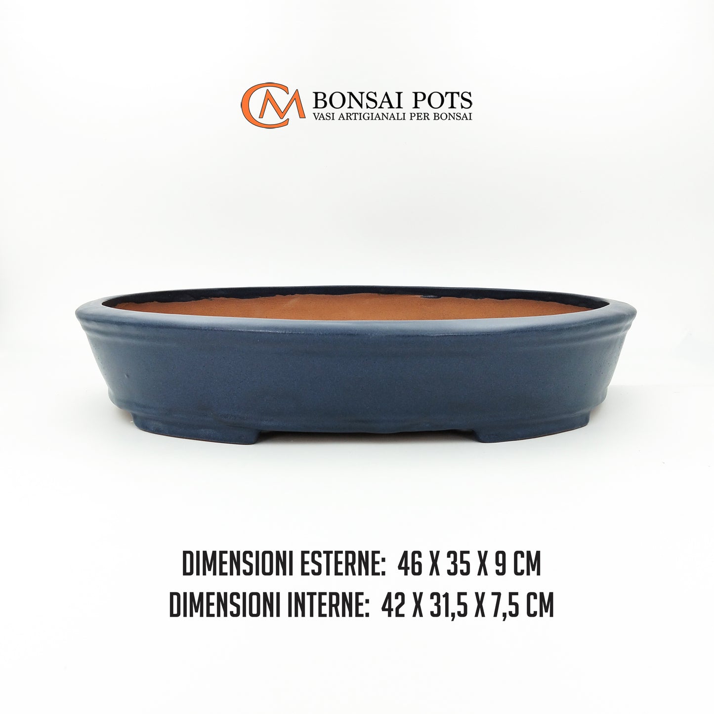 Vaso bonsai ovale da 46 CM