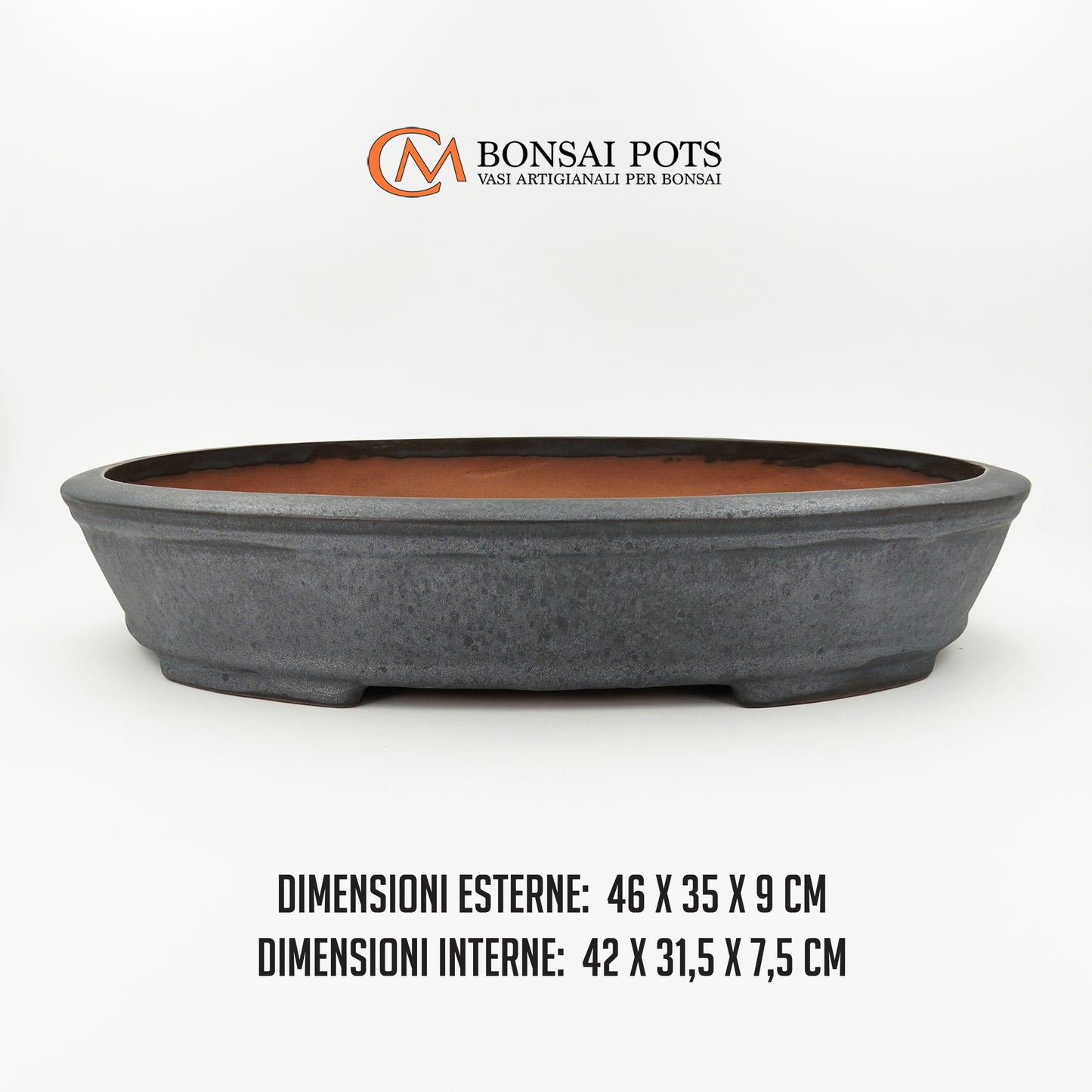 Vaso bonsai ovale da 46 CM