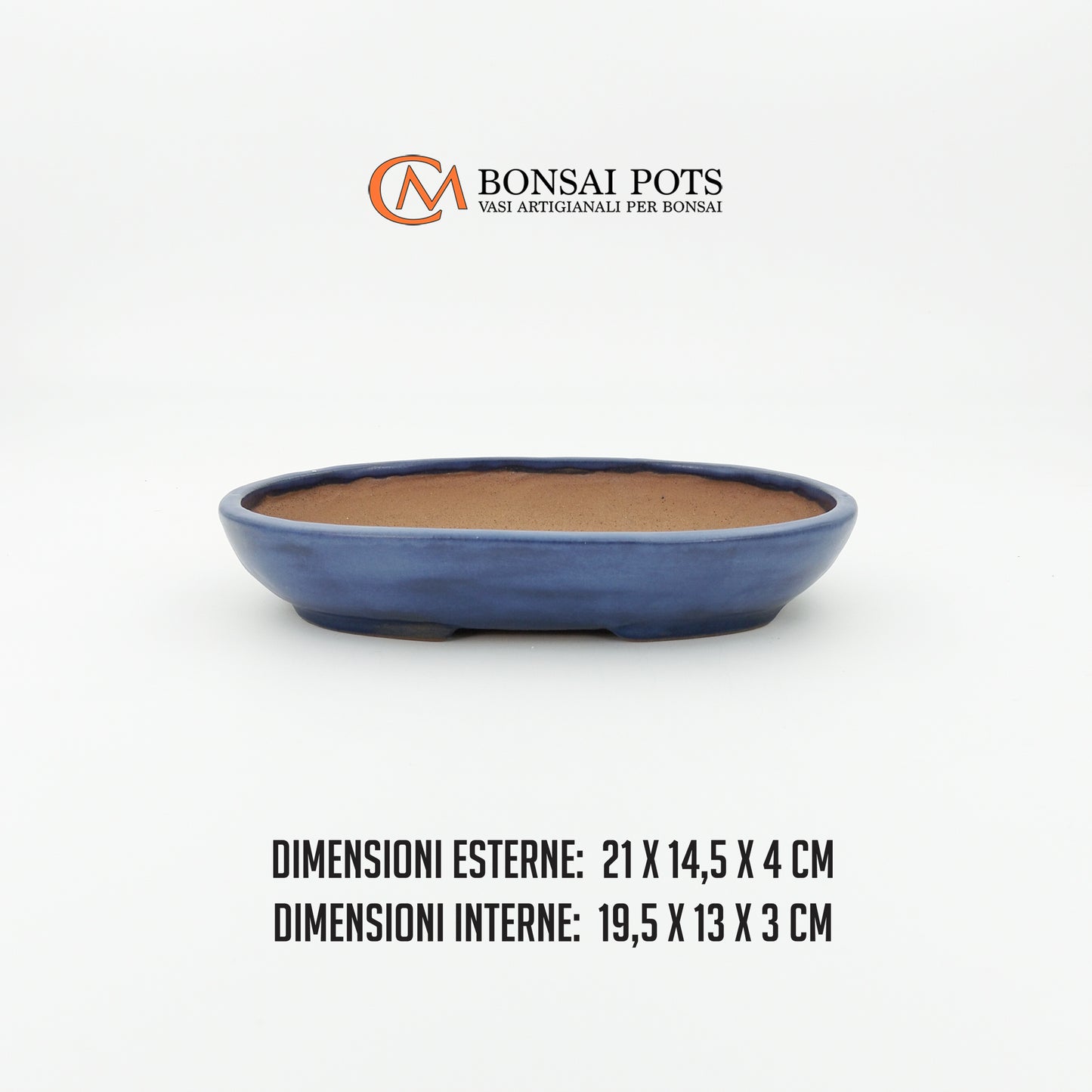 Vaso bonsai ovale 21 CM