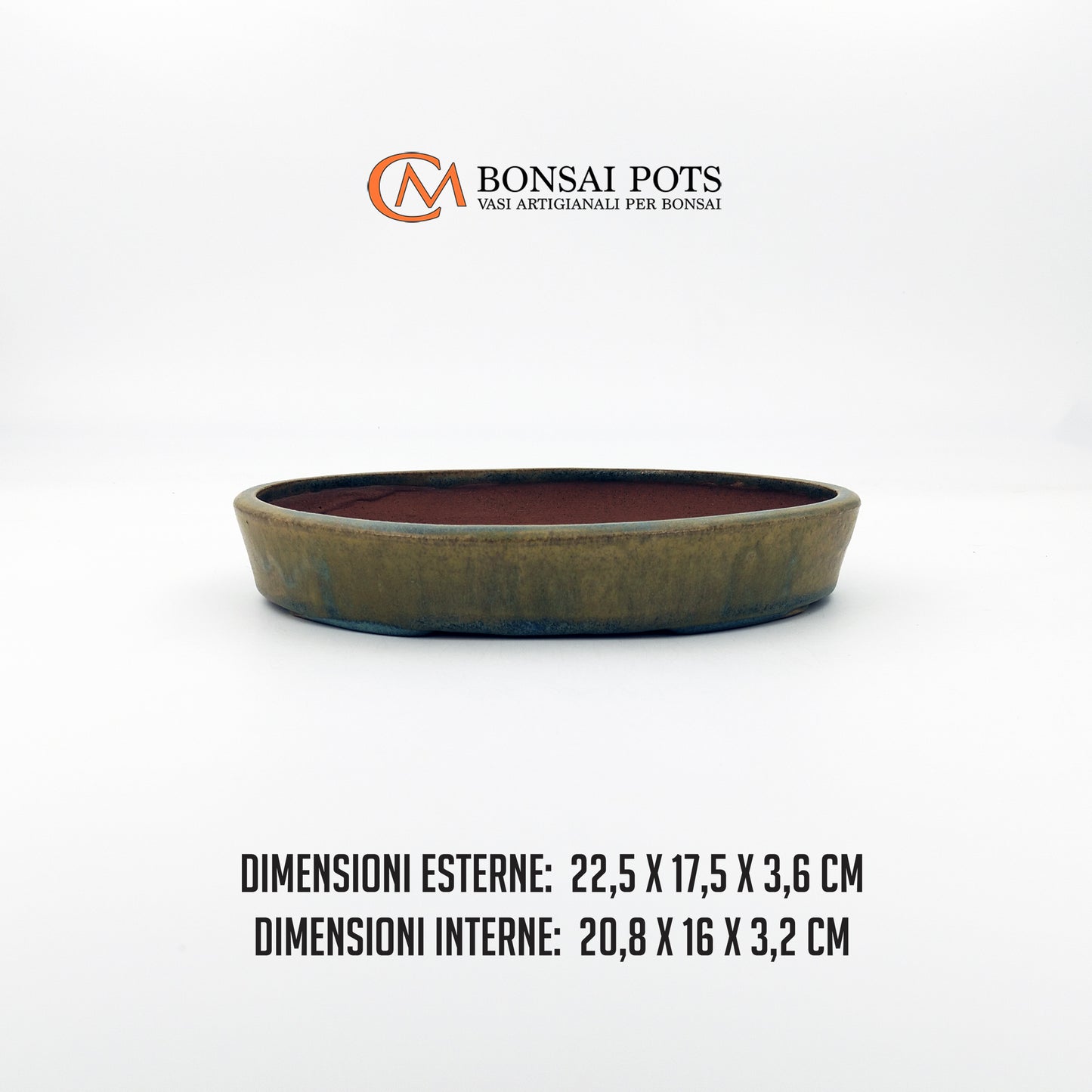 Vaso bonsai ovale 22 CM
