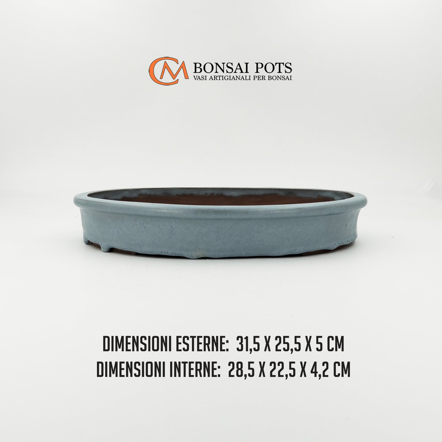 Vaso bonsai ovale da 31 CM