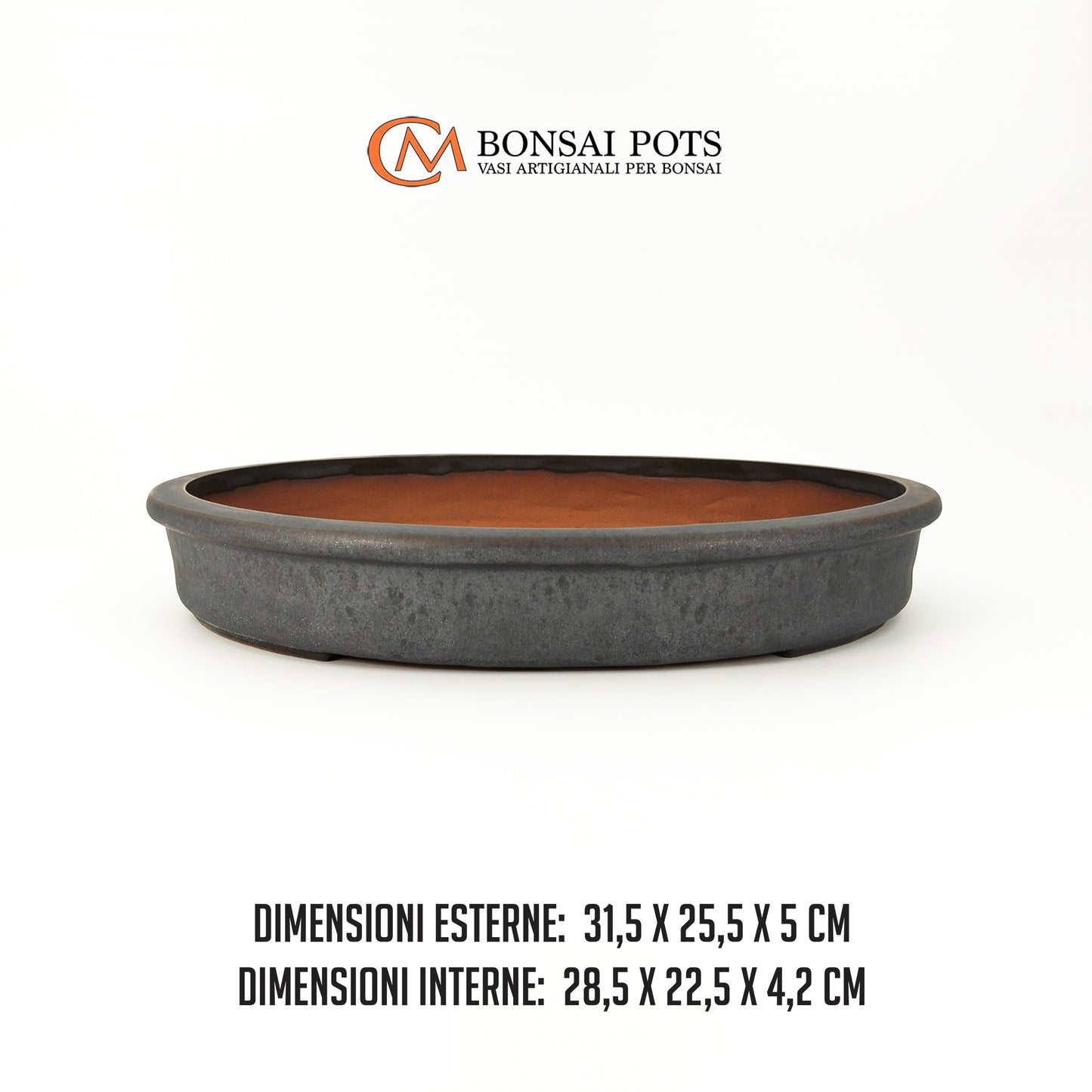 Vaso bonsai ovale da 31 CM