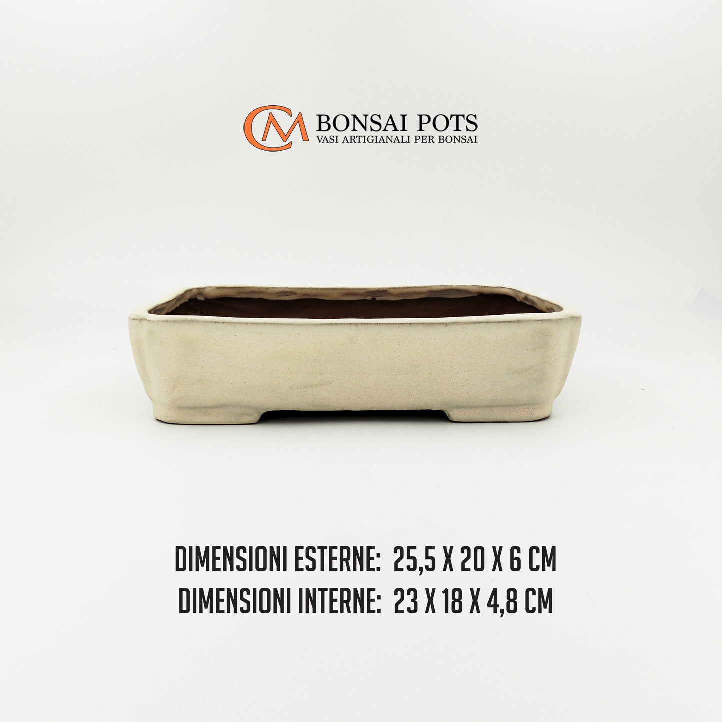 Vaso bonsai rettangolare 25 CM