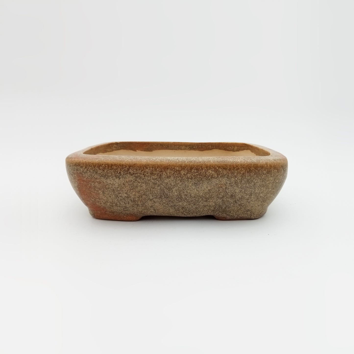 Vaso bonsai artigianale rettangolare in gres CM 19 - Handmade Bonsai Pot - CMBonsaiPots