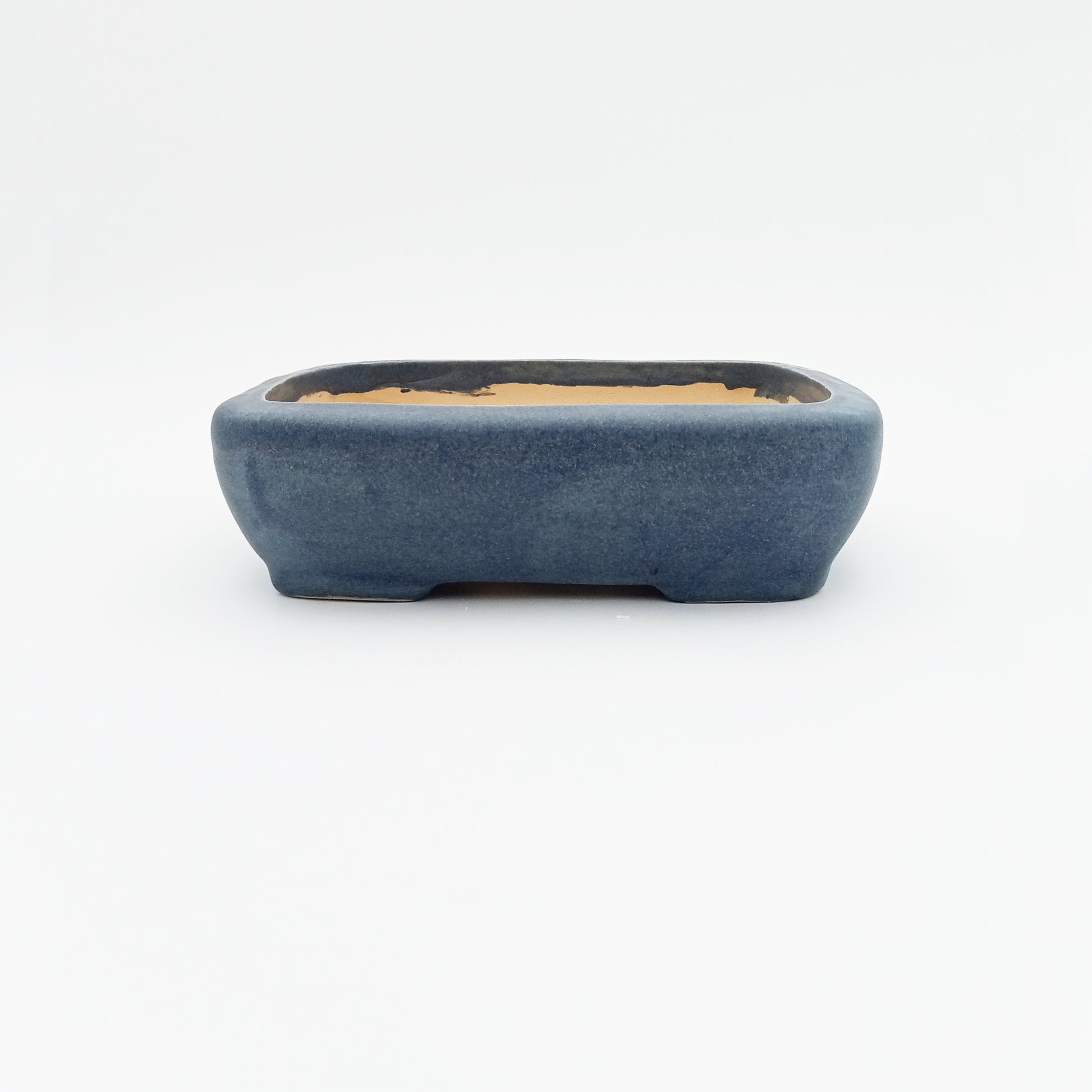 Vaso bonsai artigianale rettangolare in gres CM 19 - Handmade Bonsai Pot - CMBonsaiPots