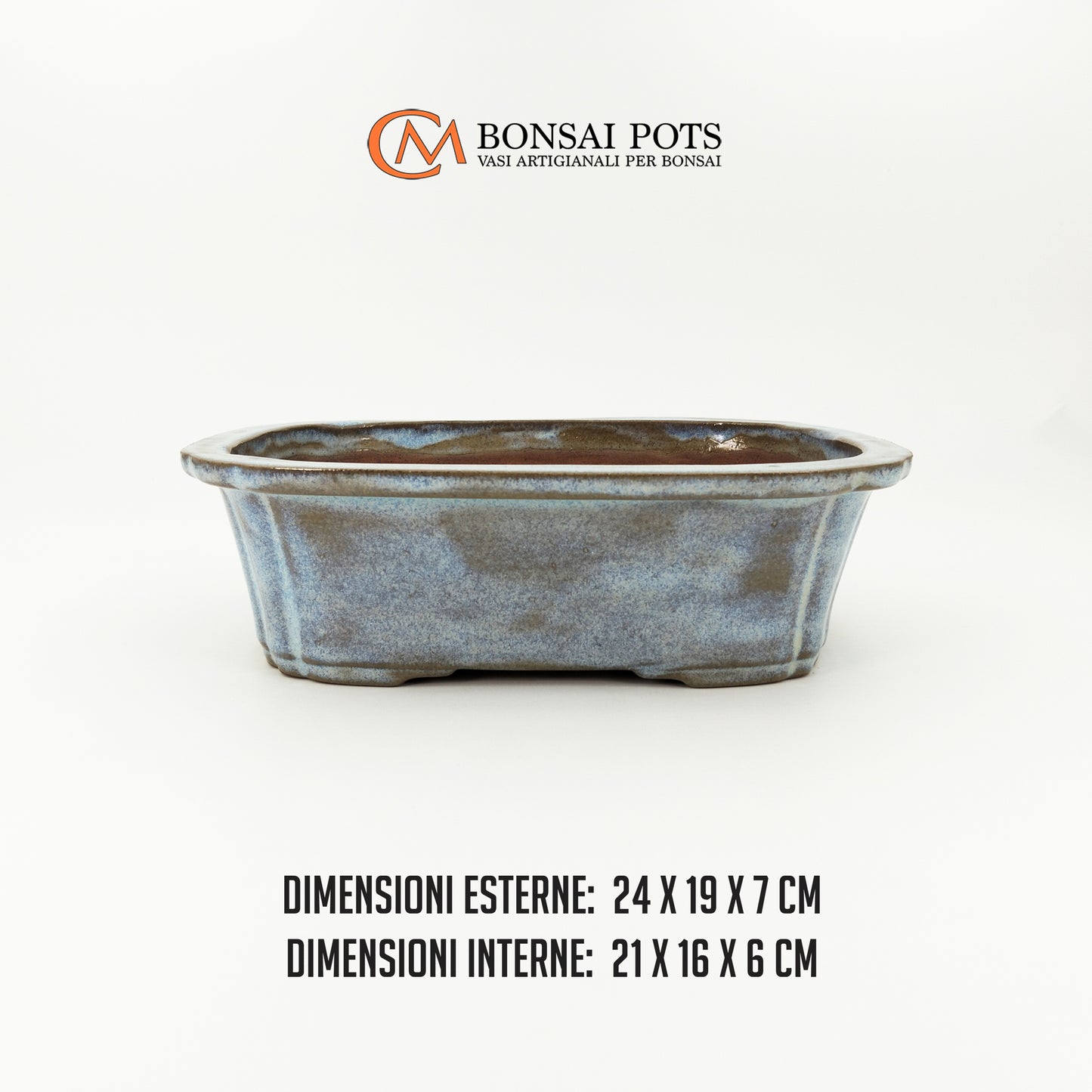 Vaso bonsai rettangolare 24 CM