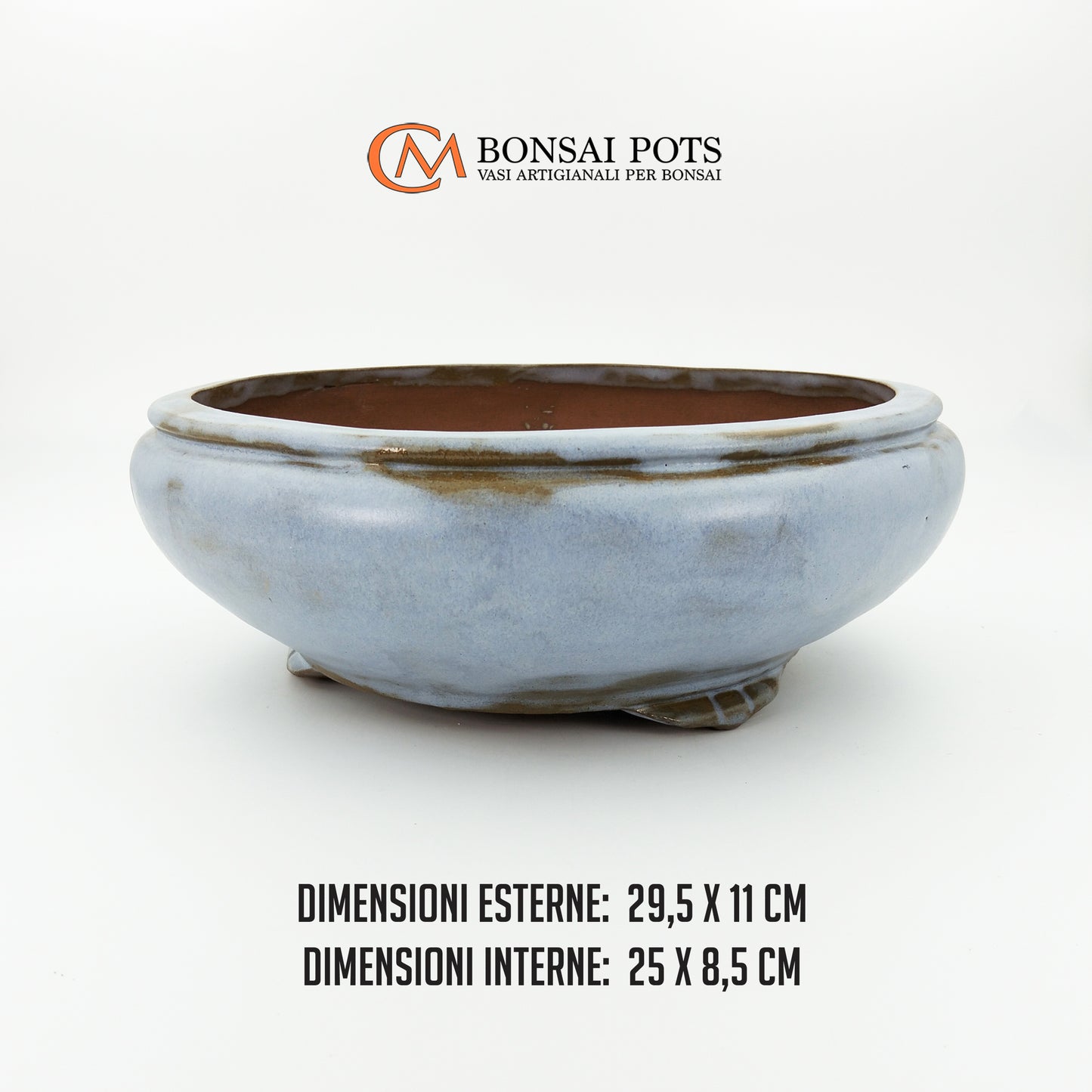 Vaso bonsai rotondo da 29 CM