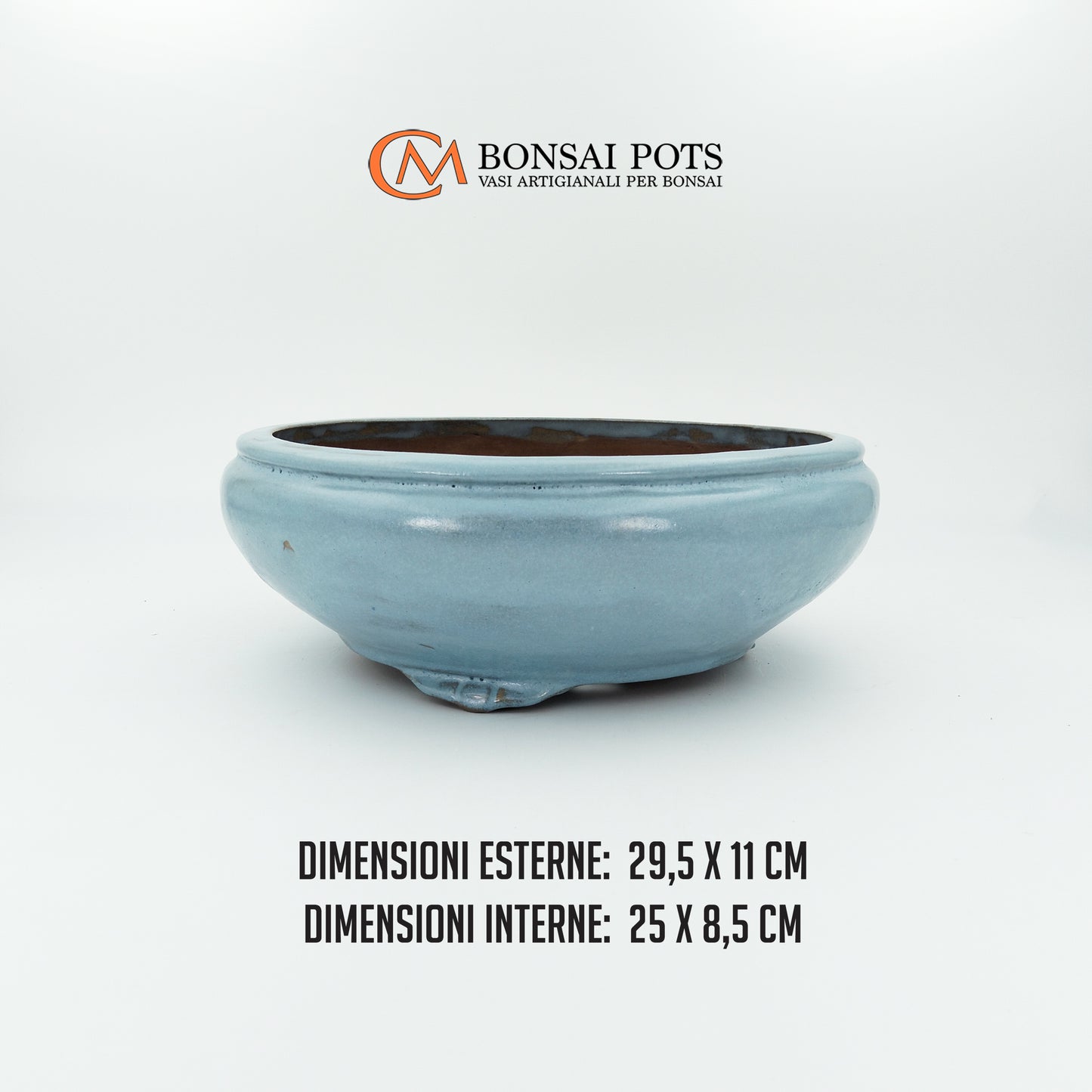 Vaso bonsai rotondo da 29 CM