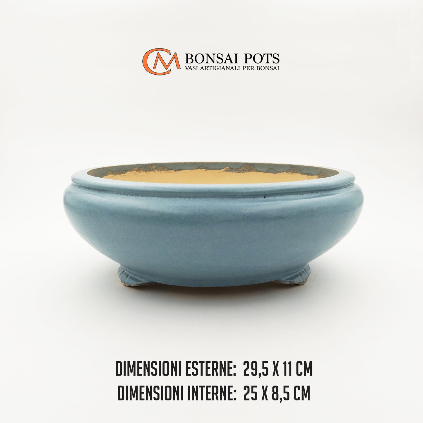 Vaso bonsai rotondo da 29 CM