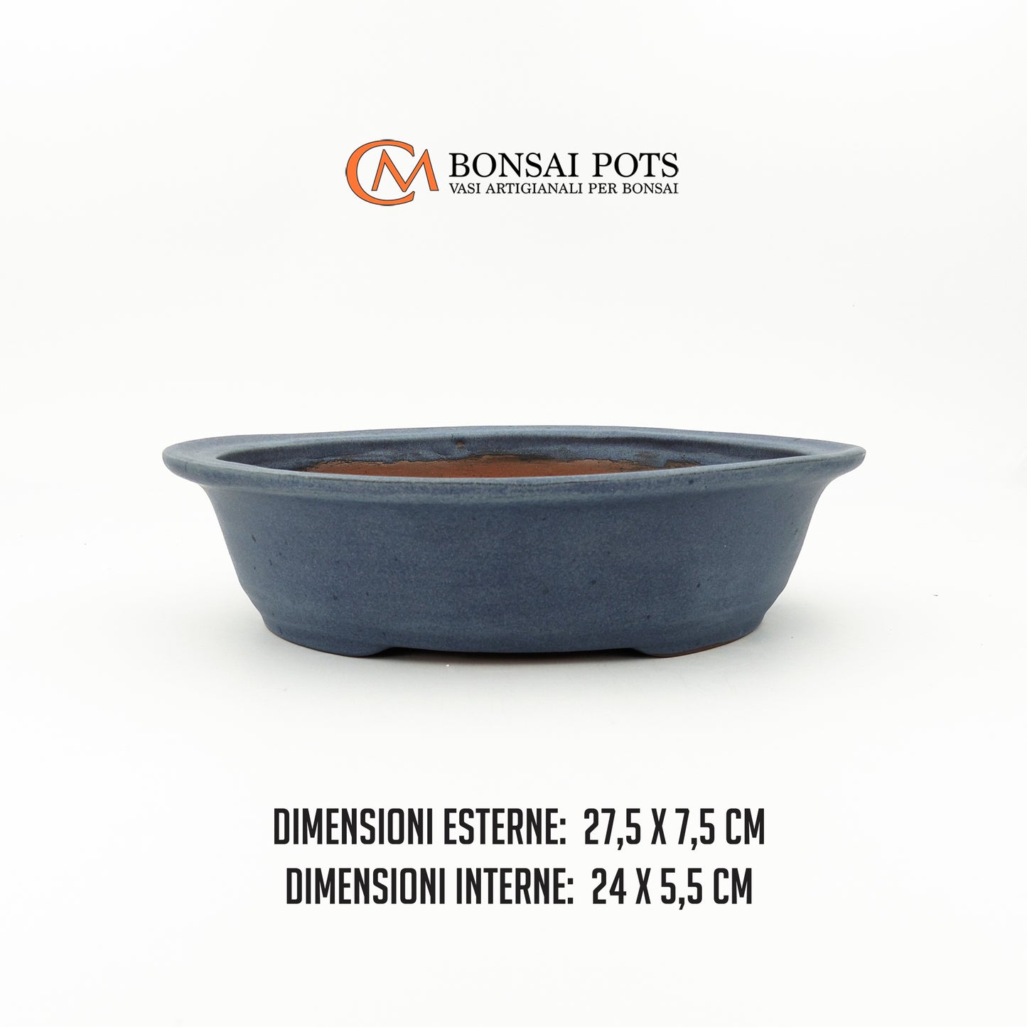 Vaso bonsai rotondo 27,5 CM