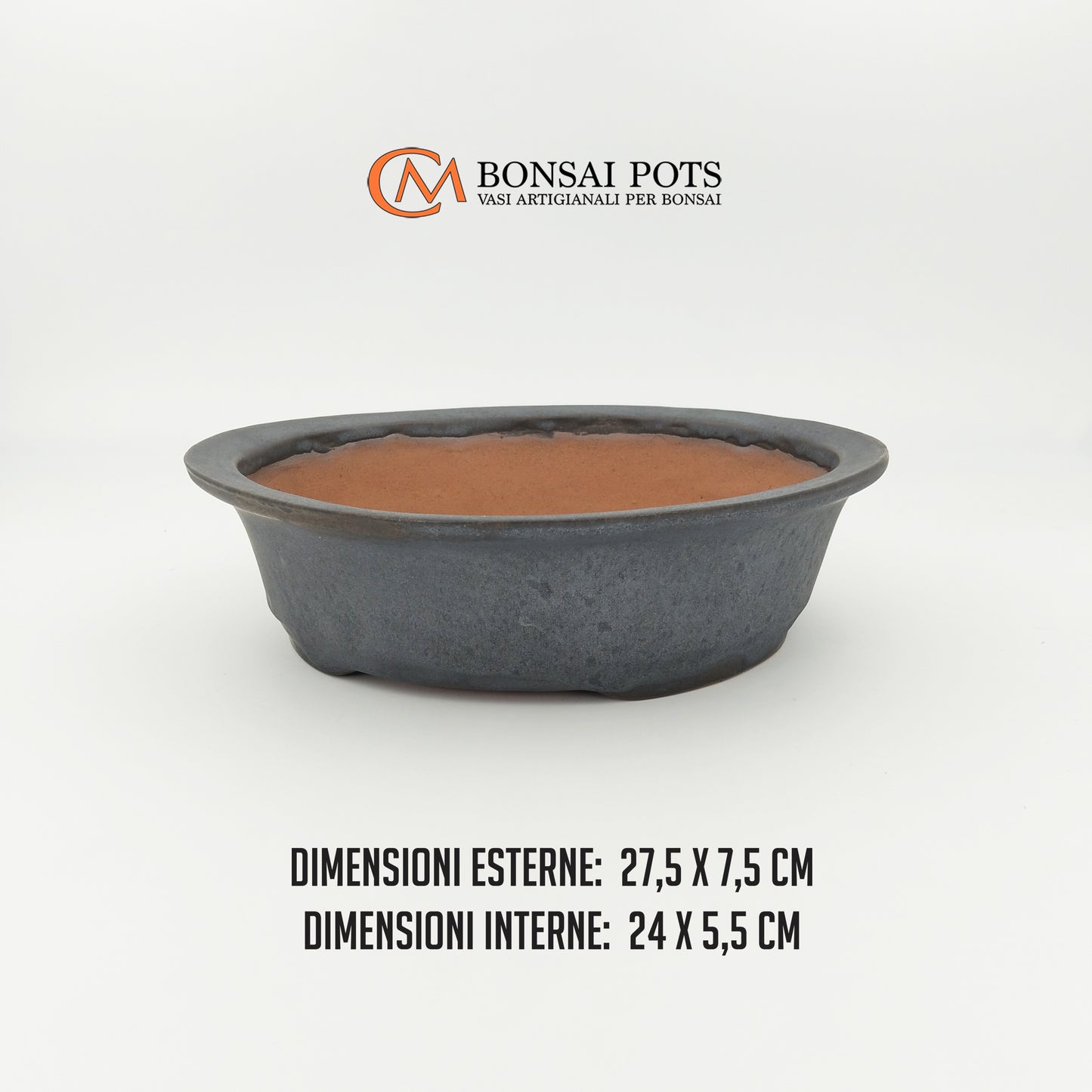 Vaso bonsai rotondo 27,5 CM