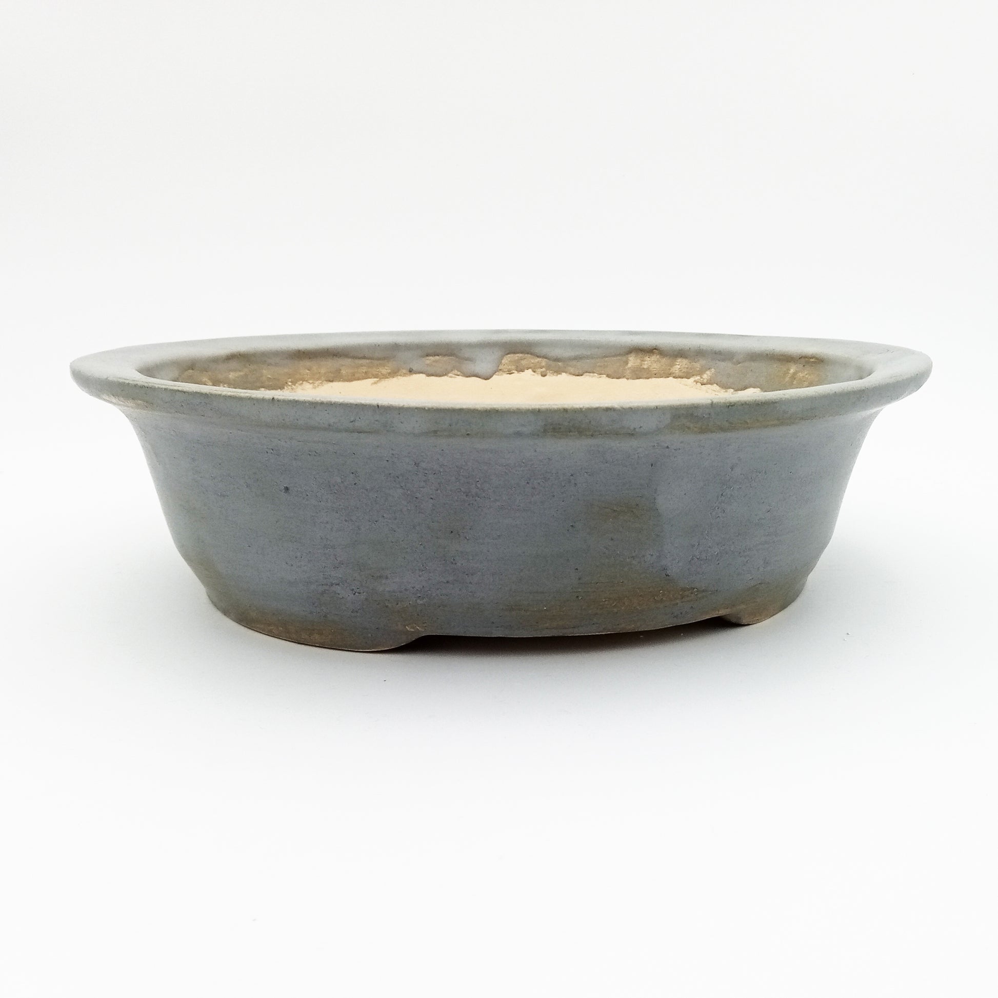 Vaso bonsai artigianale rotondo in gres 27,5 CM - Handmade Bonsai Pot - CMBonsaiPots