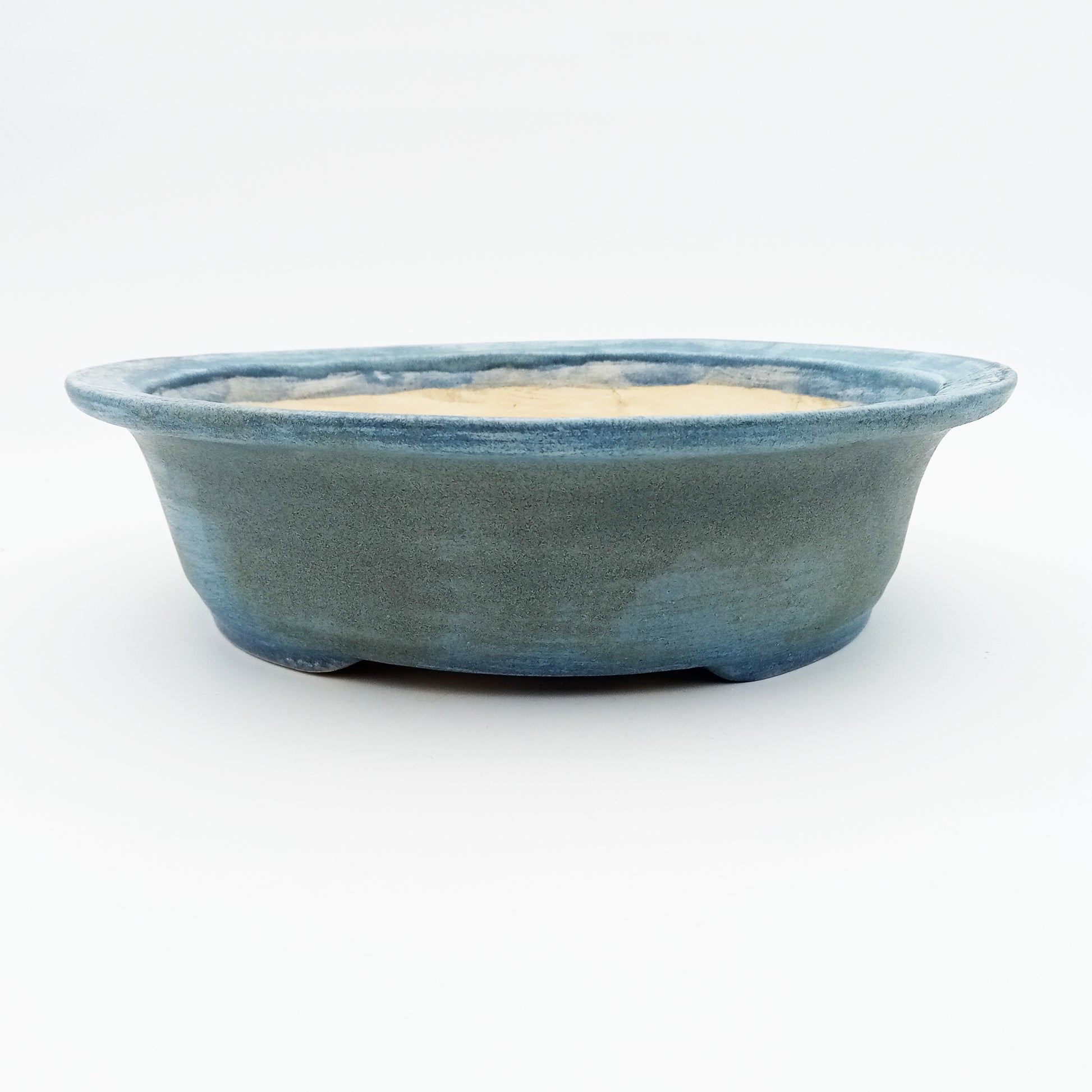 Vaso bonsai artigianale rotondo in gres 27,5 CM - Handmade Bonsai Pot - CMBonsaiPots
