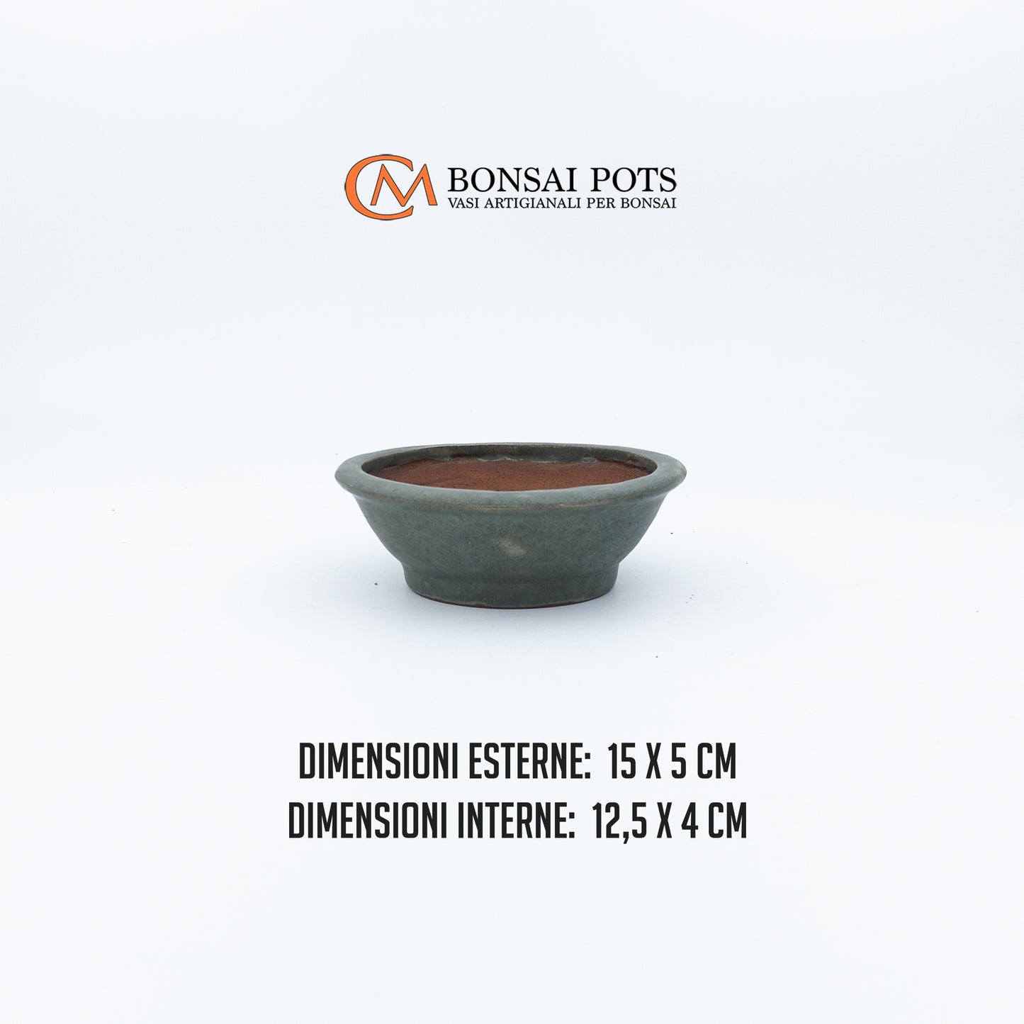 Vaso bonsai rotondo 15 CM