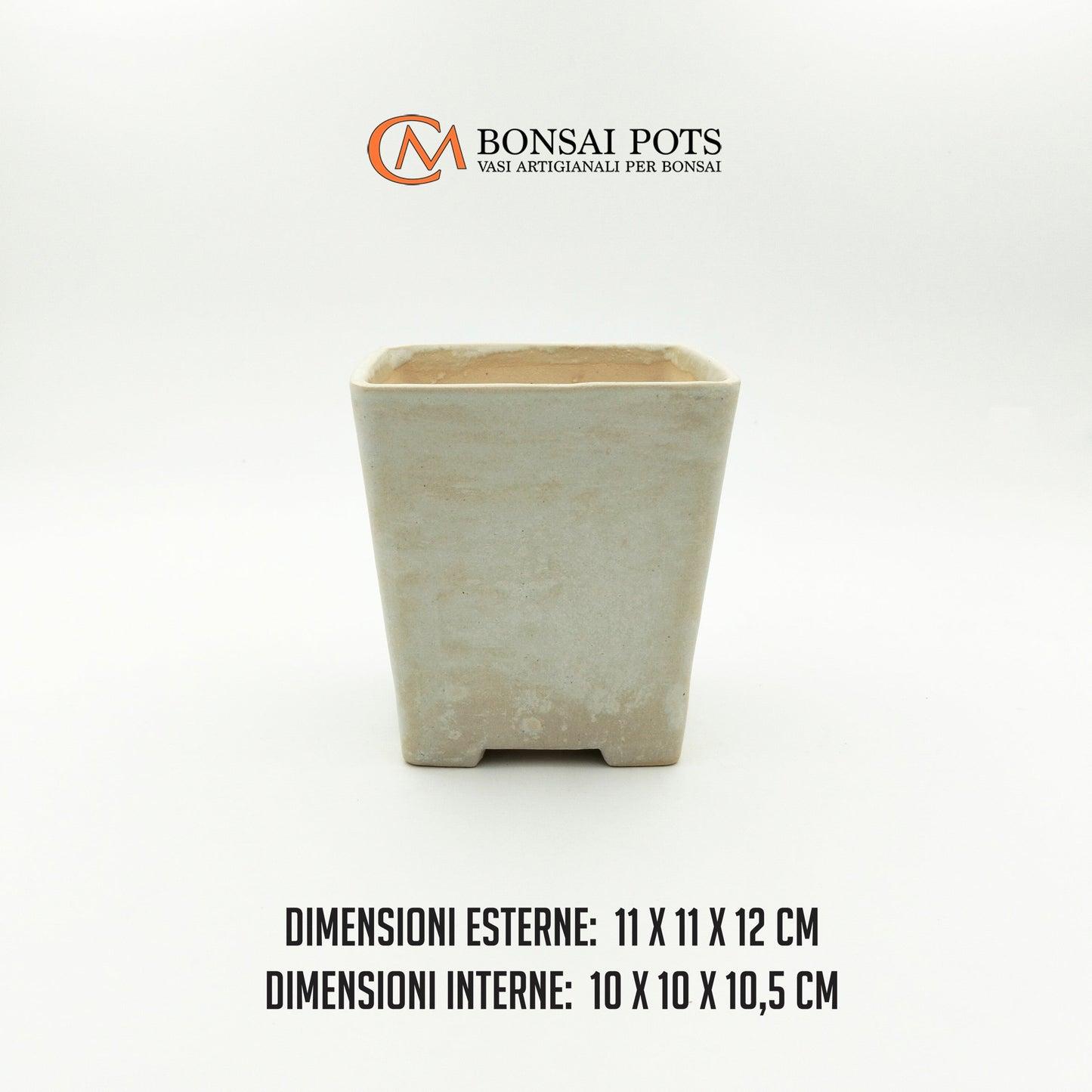 Vaso bonsai artigianale cascata 11 CM - CMBonsaiPots