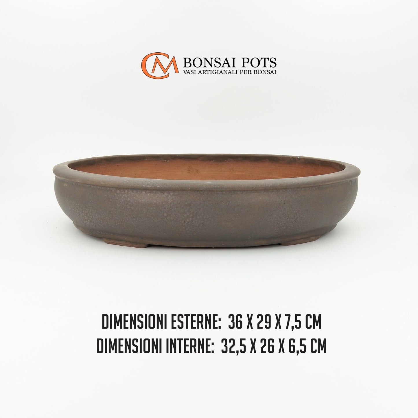 Vaso bonsai ovale 36 CM - CMBonsaiPots