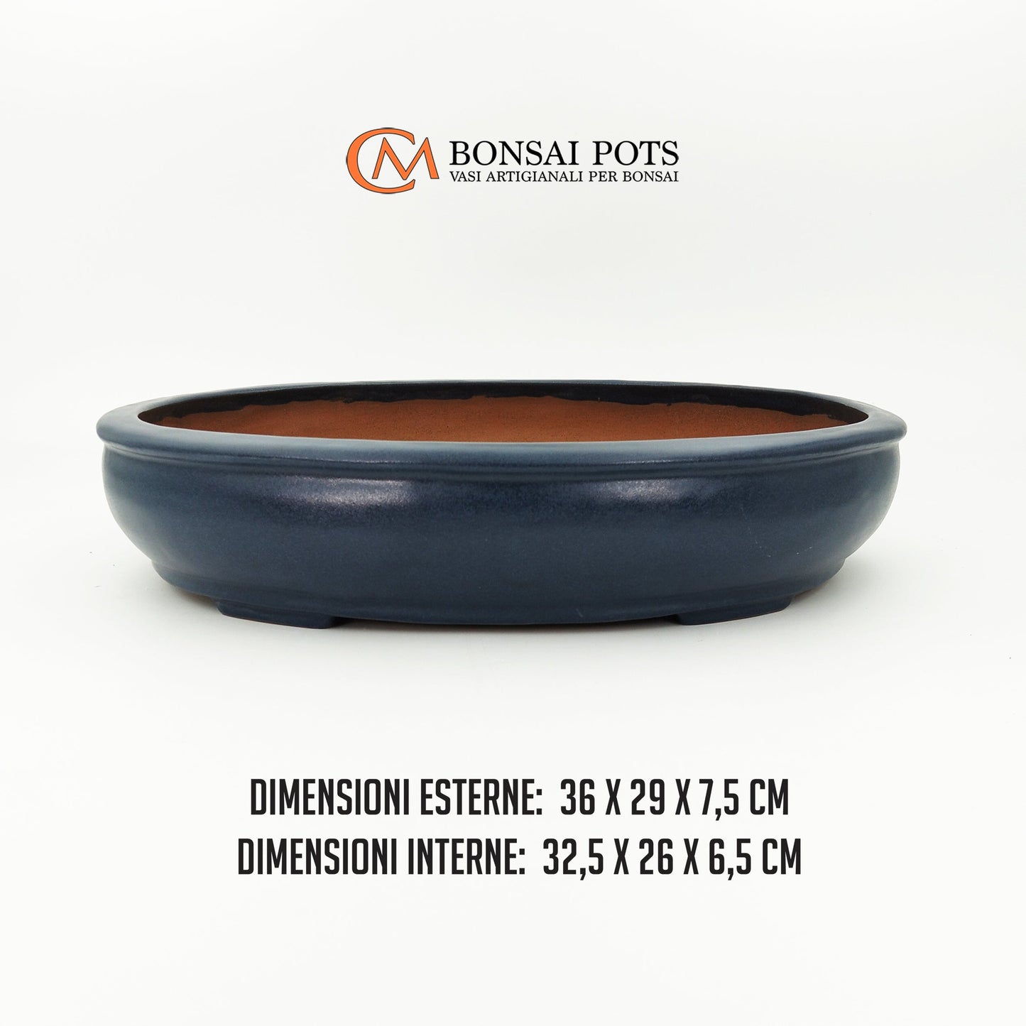 Vaso bonsai ovale 36 CM - CMBonsaiPots