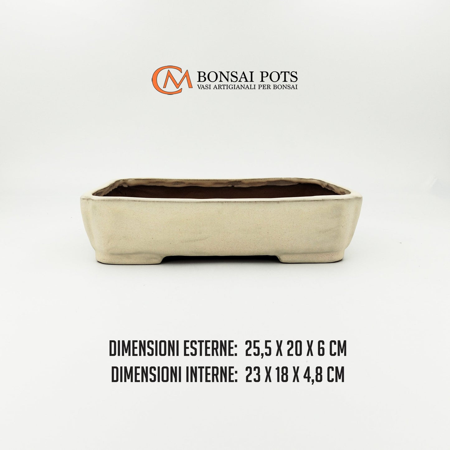 Vaso bonsai rettangolare 25 CM - CMBonsaiPots