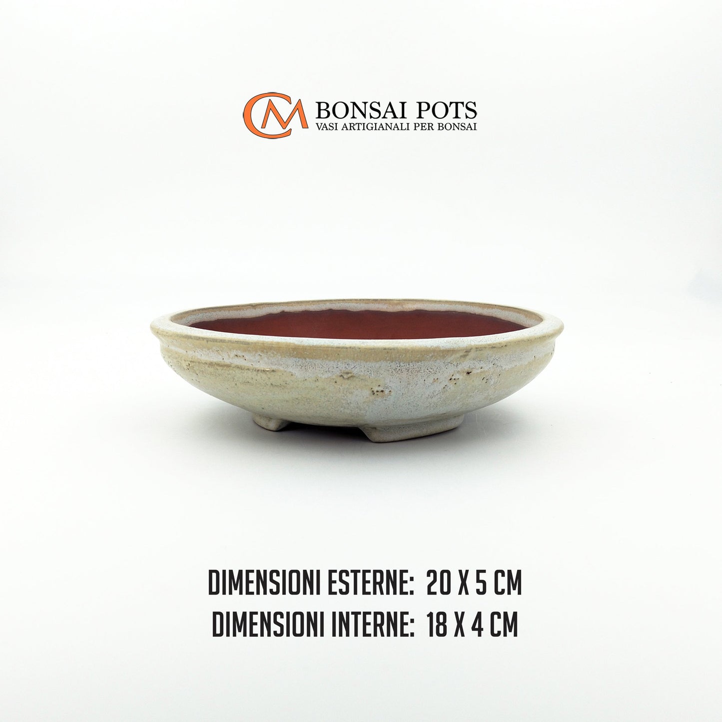 Vaso bonsai rotondo CM 20 - CMBonsaiPots