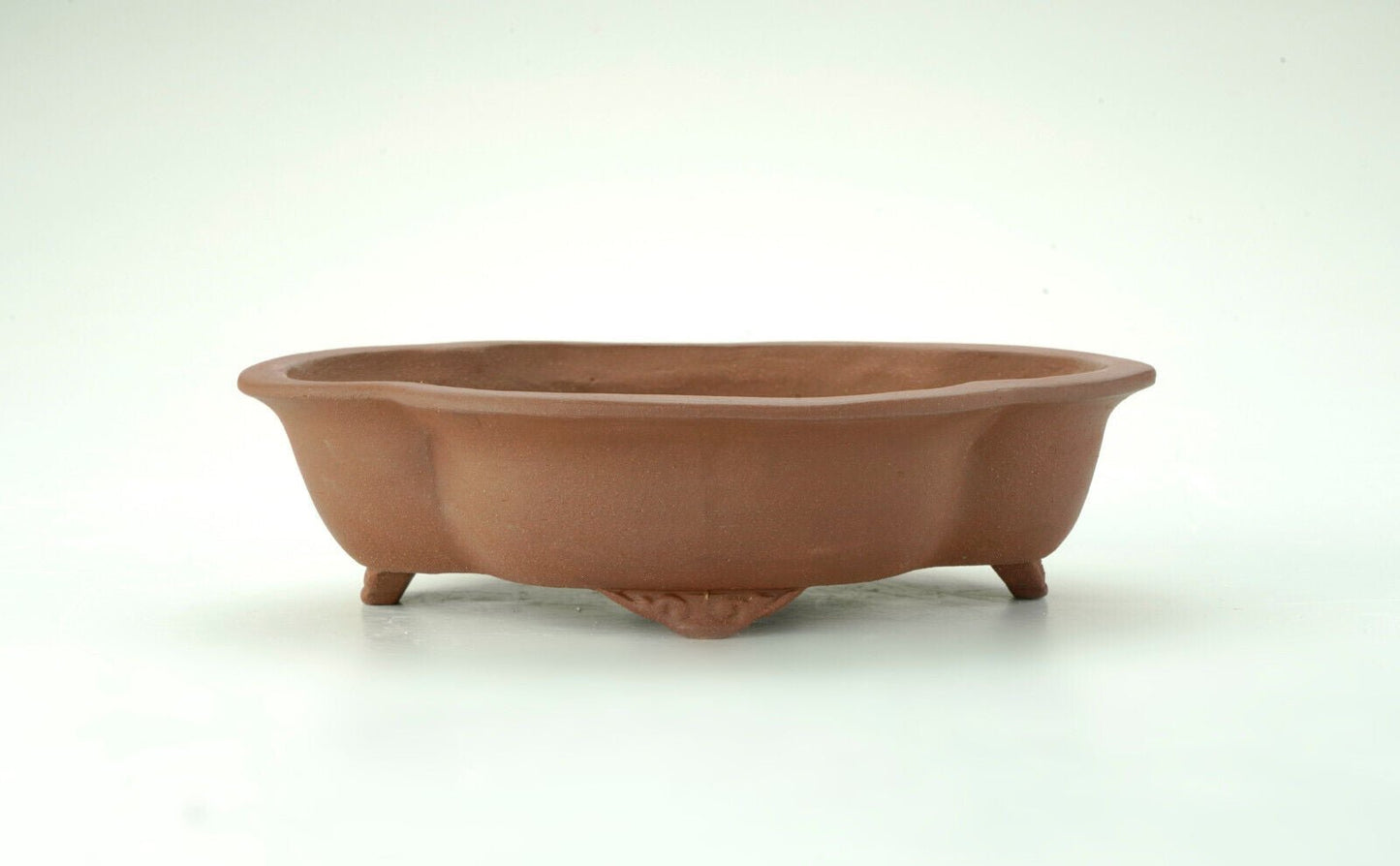 Vaso bonsai artigianale ovale / mokko 18,5 CM - Handmade Bonsai Pots - CMBonsaiPots