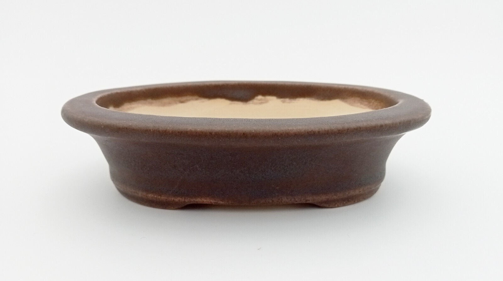 Vaso bonsai artigianale ovale 13,5 CM - Handmade Bonsai Pots - CMBonsaiPots