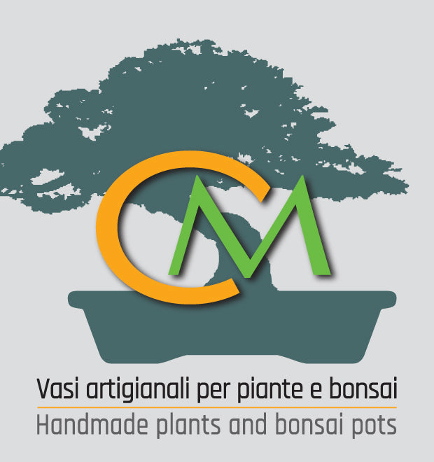 logo stilizzato CMBonsaiPots - vasi bonsai artiginali, vasi per bonsai in gres anche su misura