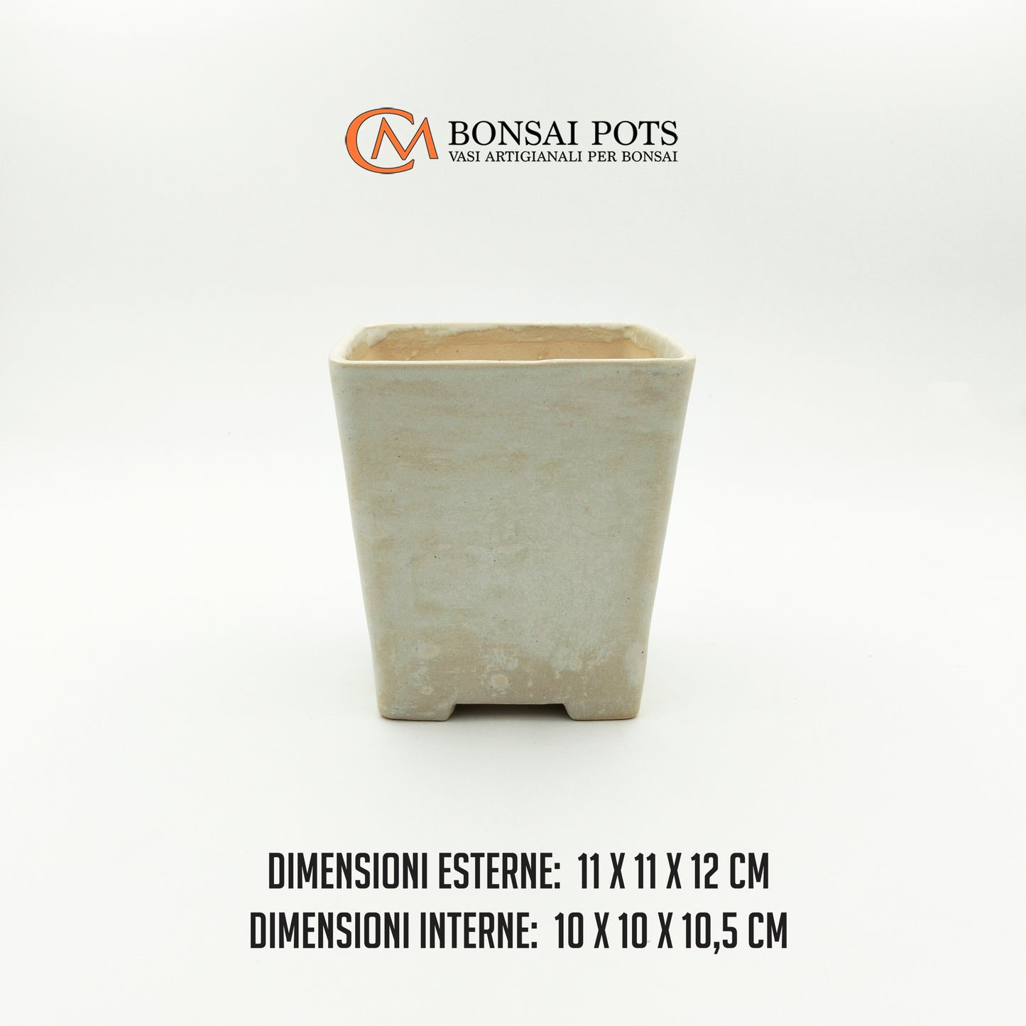 Vaso bonsai artigianale cascata 11 CM