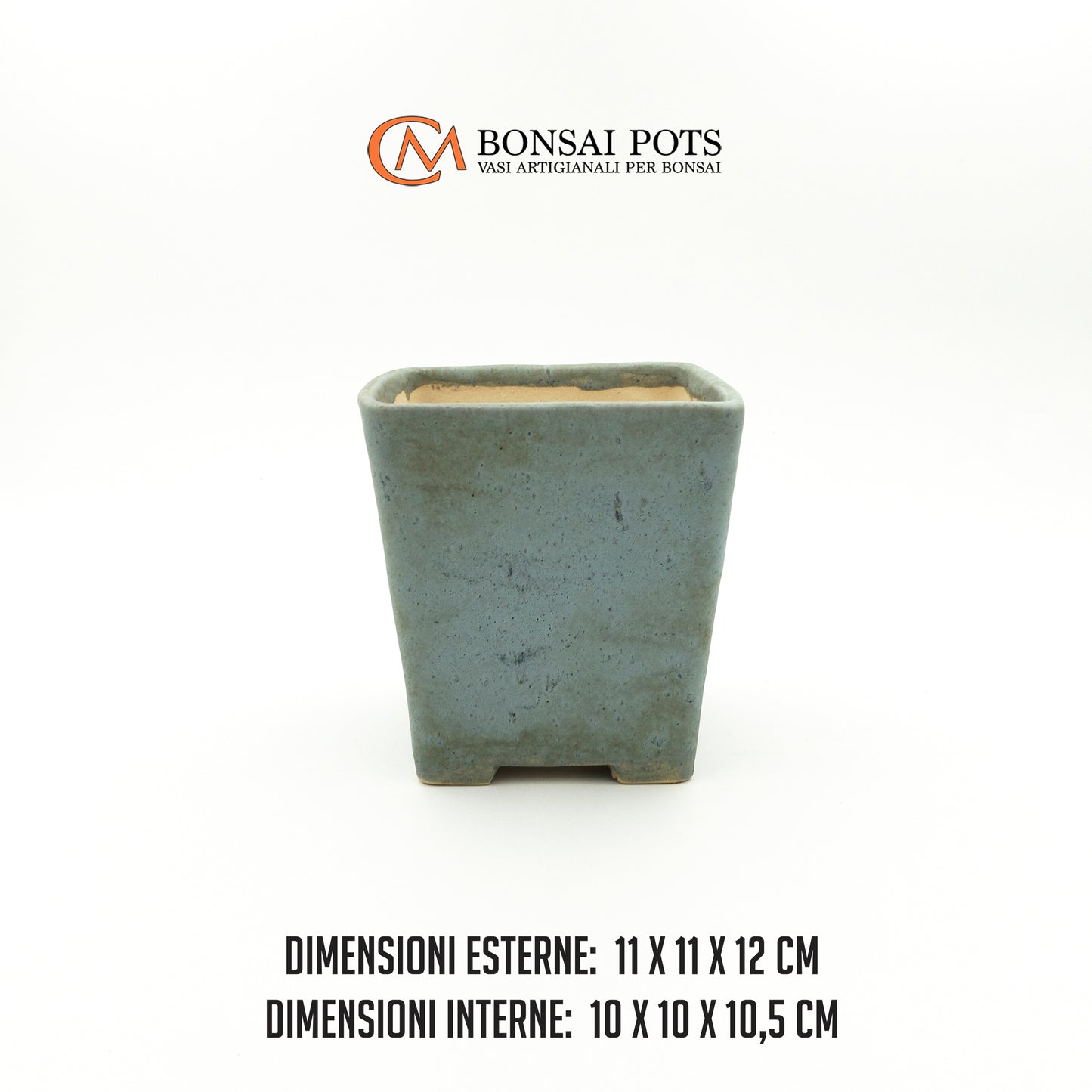 Vaso bonsai artigianale cascata 11 CM