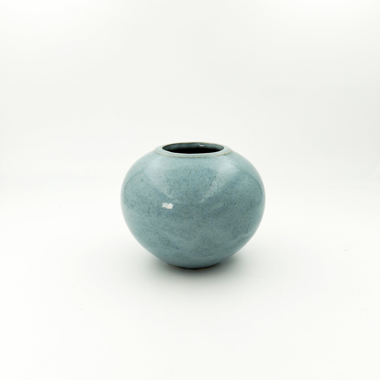 VASO DESIGN MODERNO DA ARREDO IN CERAMICA ARTISTICA H 13 CM