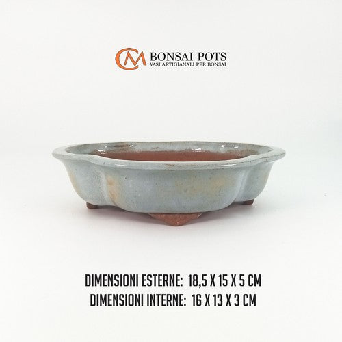 Vaso bonsai ovale mokko 18 CM