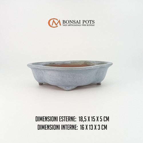 Vaso bonsai ovale mokko 18 CM