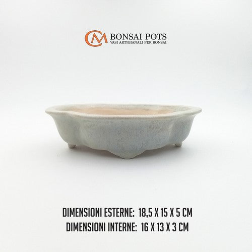 Vaso bonsai ovale mokko 18 CM