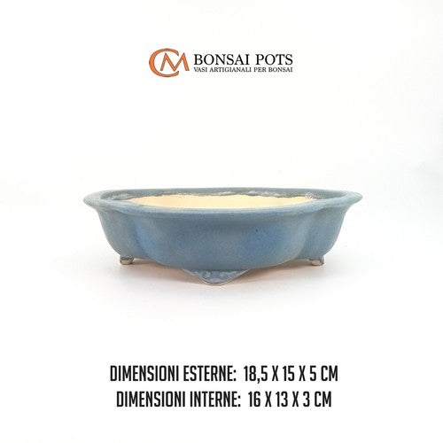 Vaso bonsai ovale mokko 18 CM