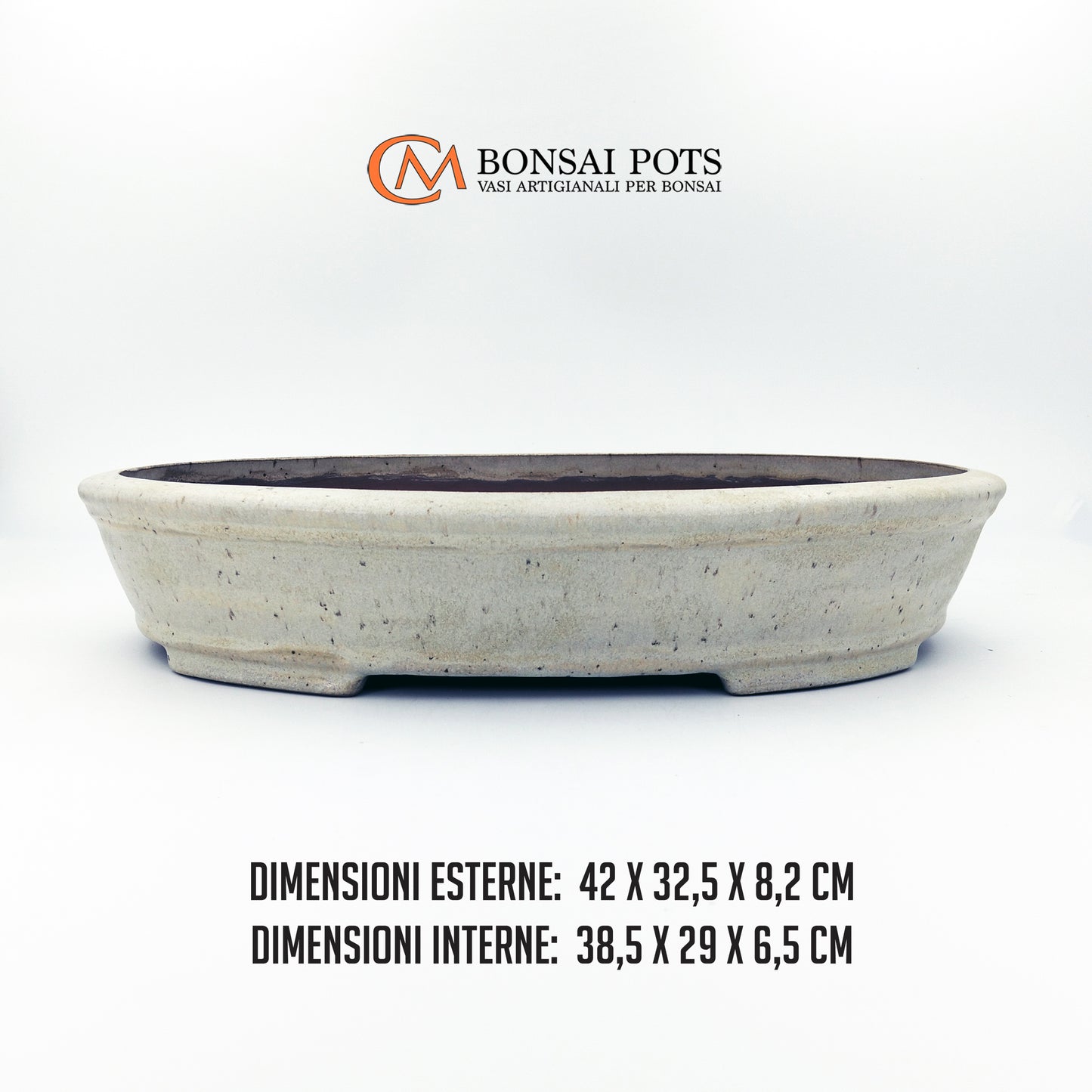 Vaso bonsai ovale da 42 CM