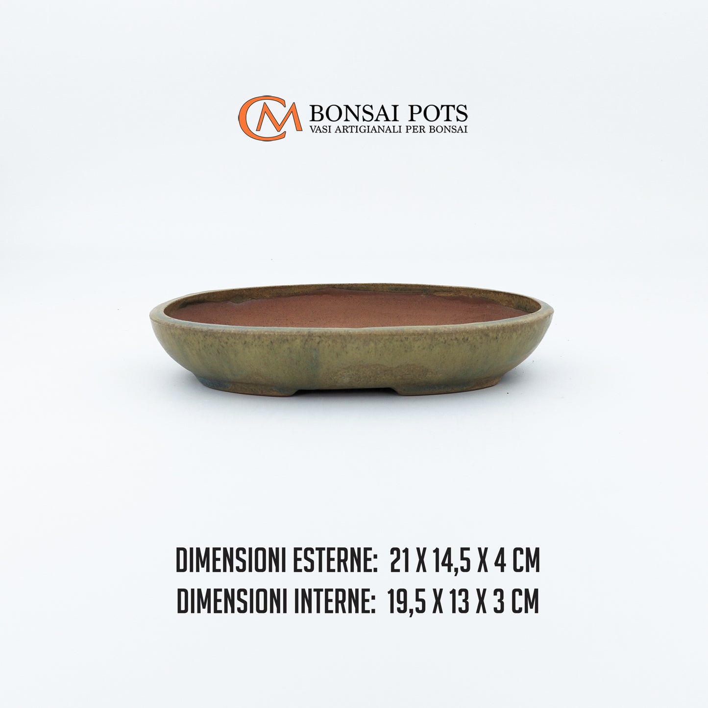 Vaso bonsai ovale 21 CM