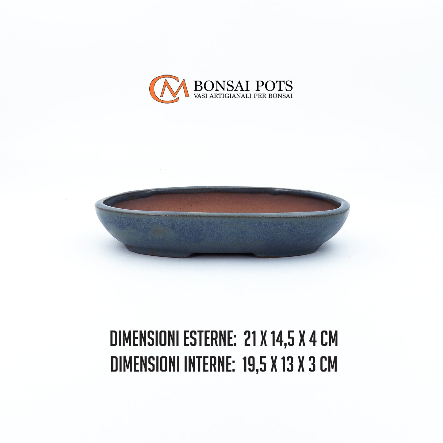 Vaso bonsai ovale 21 CM