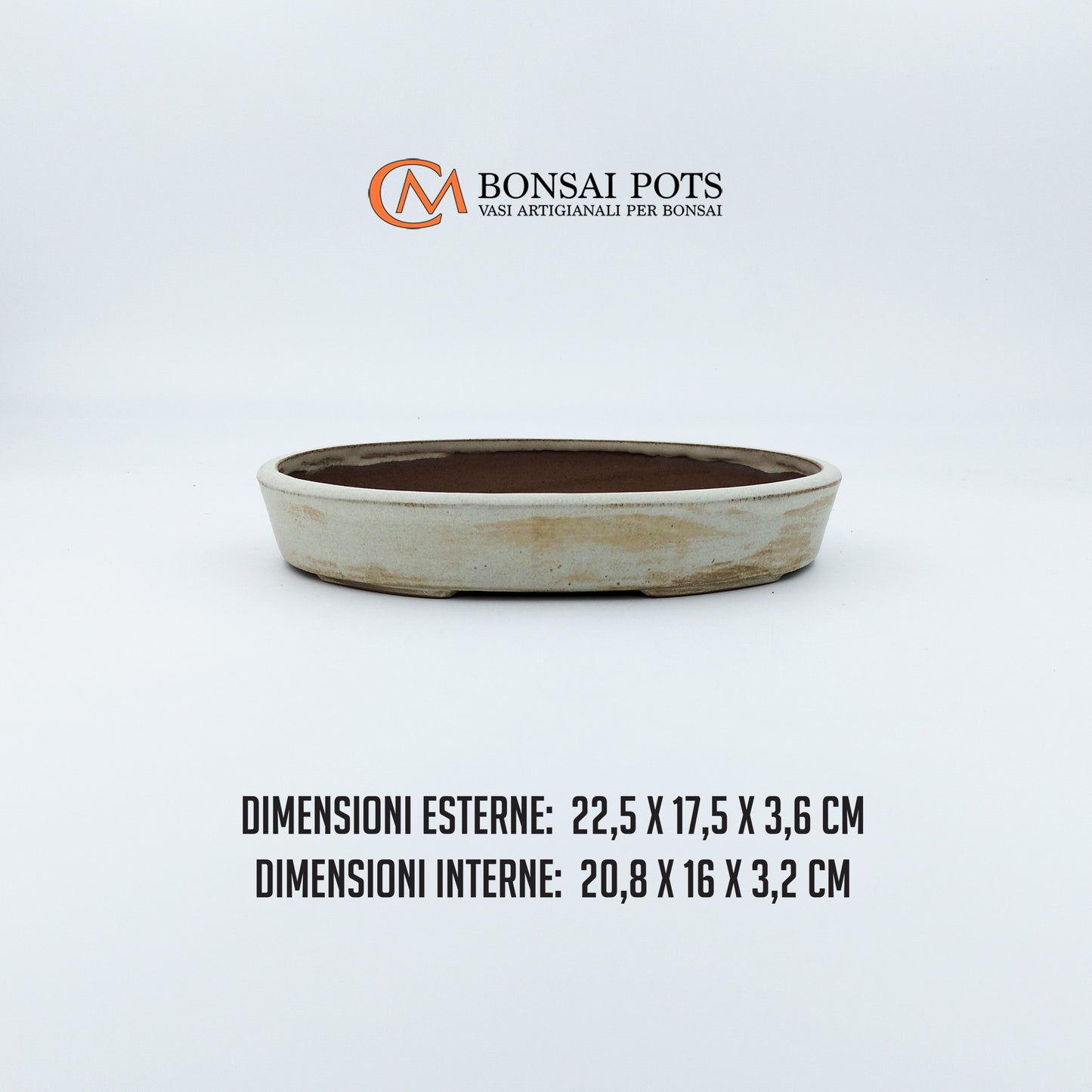 Vaso bonsai ovale 22 CM