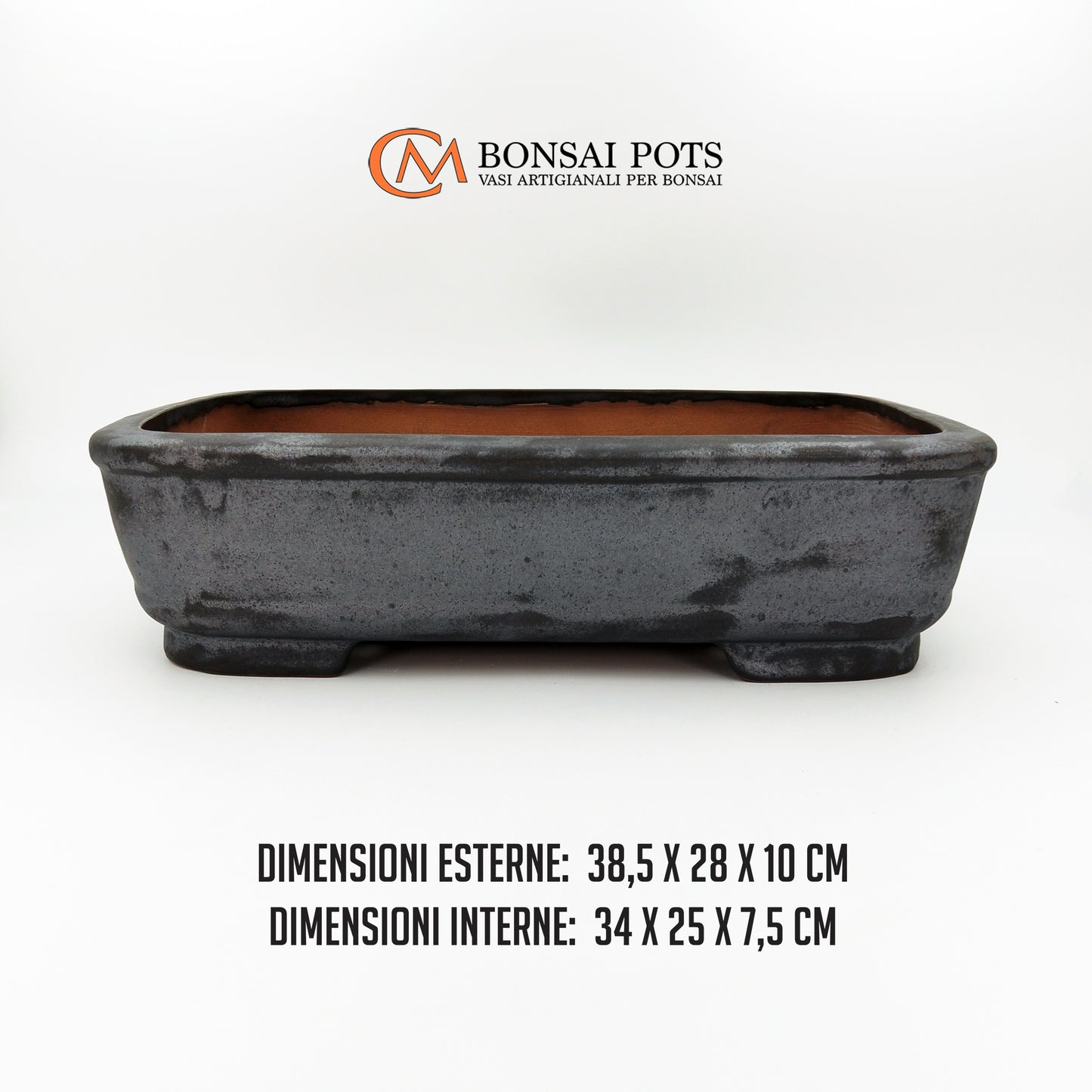 Vaso bonsai rettangolare 38 CM