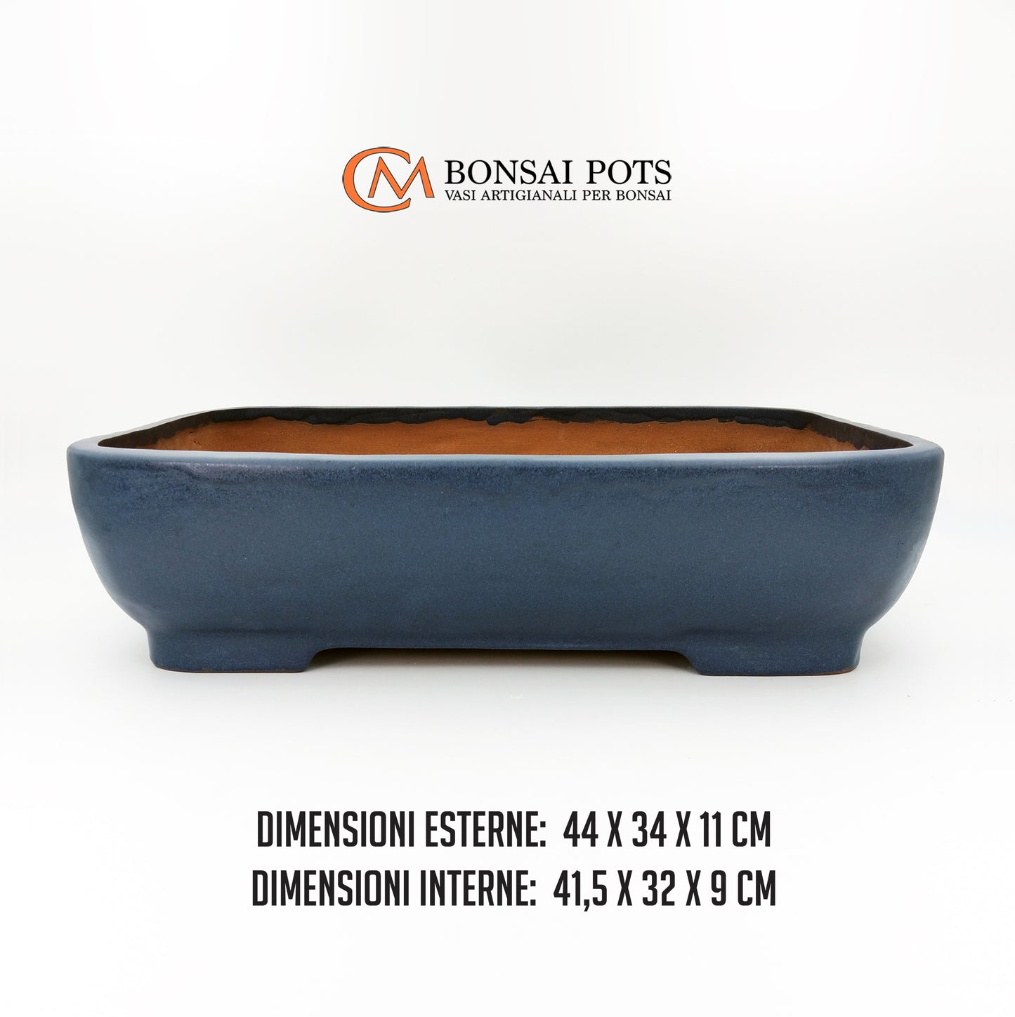 Vaso bonsai rettangolare 44 CM