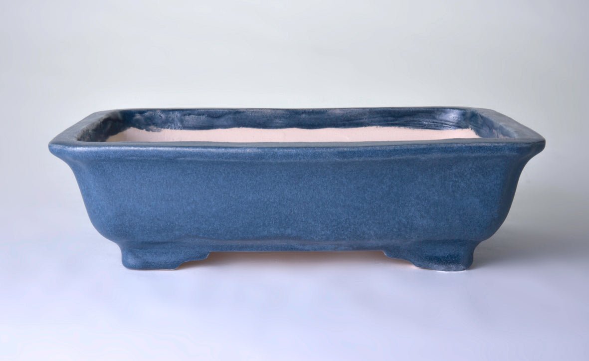 Vaso bonsai artigianale rettangolare in gres 27 CM - Handmade Bonsai Pot - CMBonsaiPots