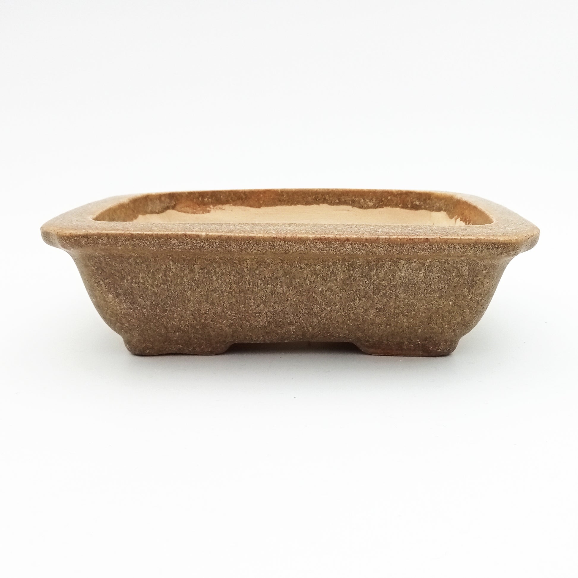 Vaso bonsai artigianale rettangolare in gres 18,5 CM - Bonsai Pot - CMBonsaiPots