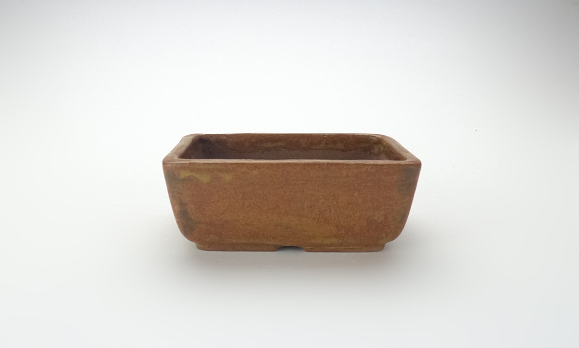 Vaso bonsai artigianale rettangolare in gres CM 13 - Handmade Bonsai Pot - CMBonsaiPots