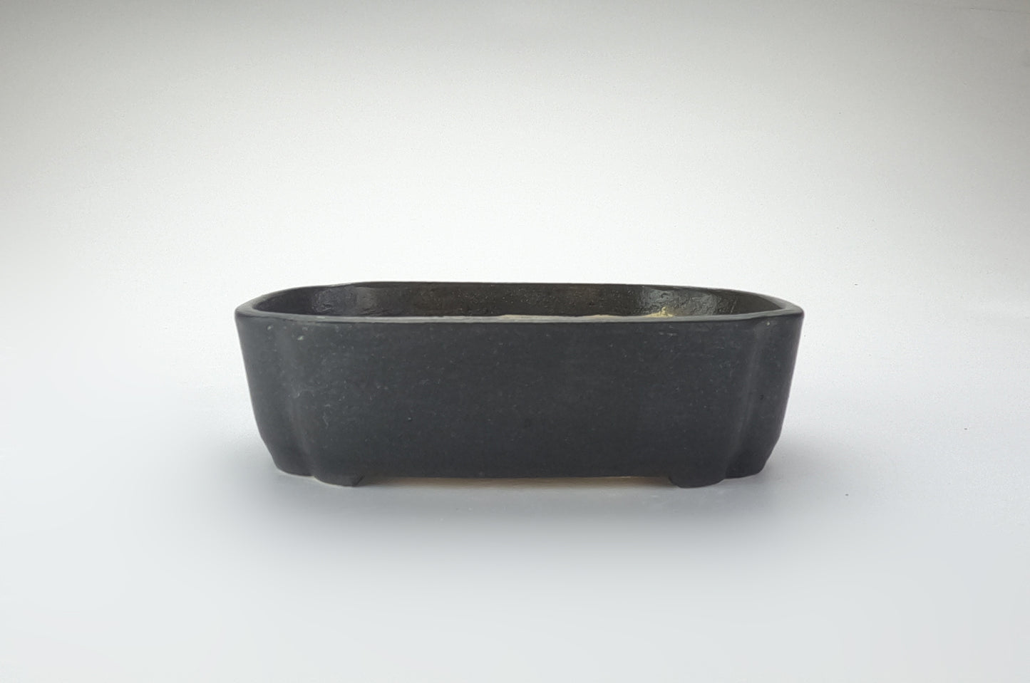 Vaso bonsai artigianale rettangolare in gres CM 16 - Handmade Bonsai Pot - CMBonsaiPots