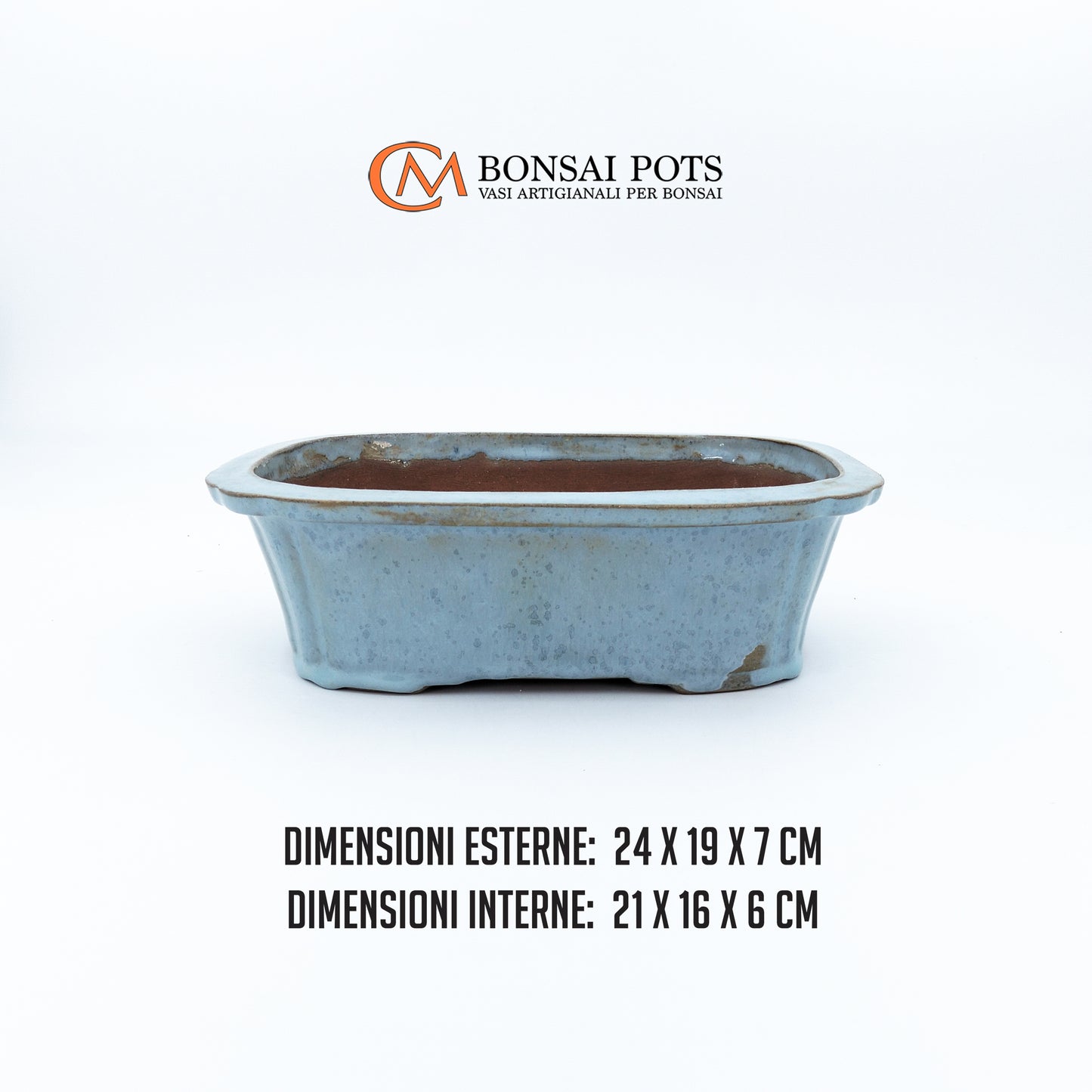 Vaso bonsai rettangolare 24 CM