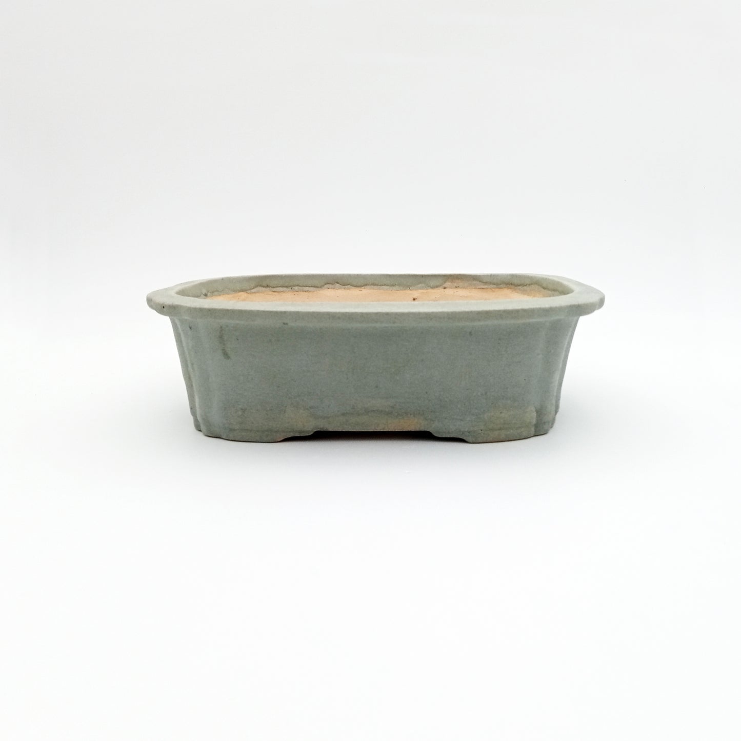 Vaso bonsai artigianale rettangolare in gres 24 CM - Handmade Bonsai Pot - CMBonsaiPots