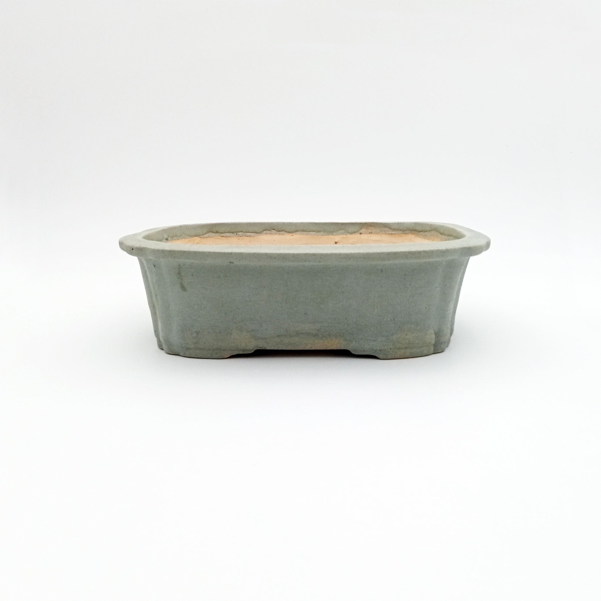 Vaso bonsai artigianale rettangolare in gres 24 CM - Handmade Bonsai Pot - CMBonsaiPots