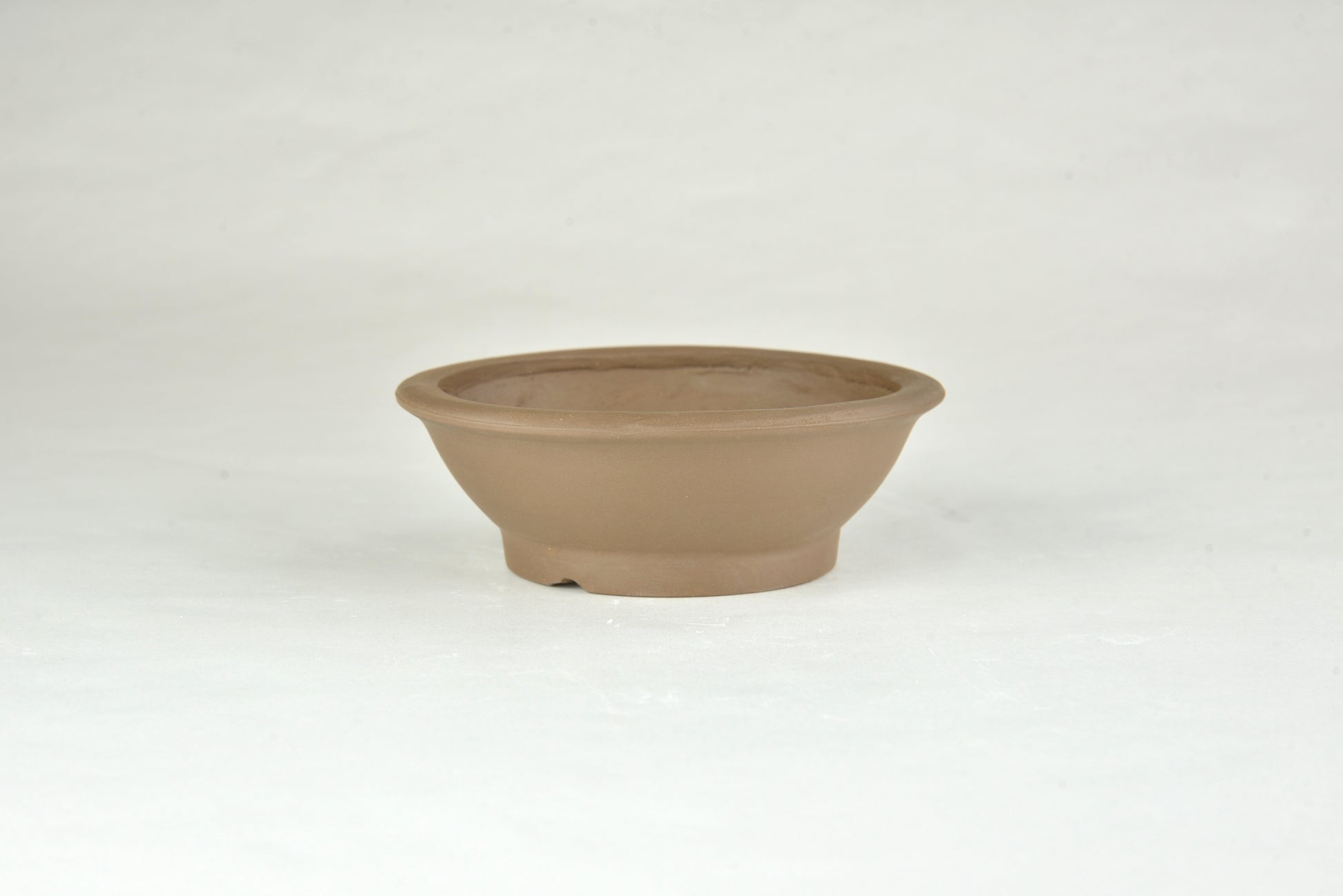 Vaso bonsai artigianale rotondo in gres 15 CM - Handmade Bonsai Pot - CMBonsaiPots